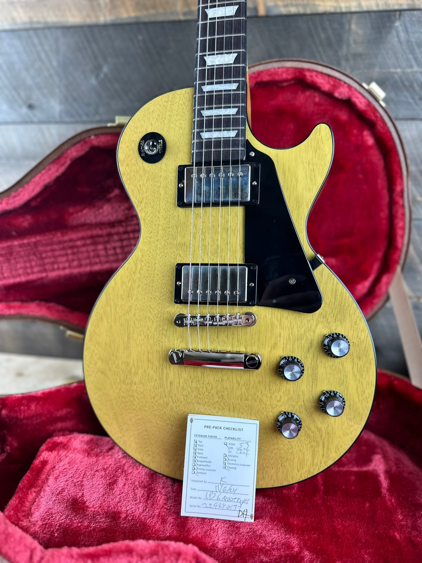 Gibson Les Paul Standard 60s Mahogany Top *Buy A LP Standard Get Two Free Maestro Pedals!* - TV Yellow 229840137