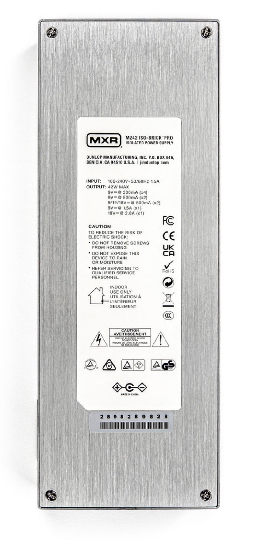 MXR M242 ISO-Brick Pro Power Supply
