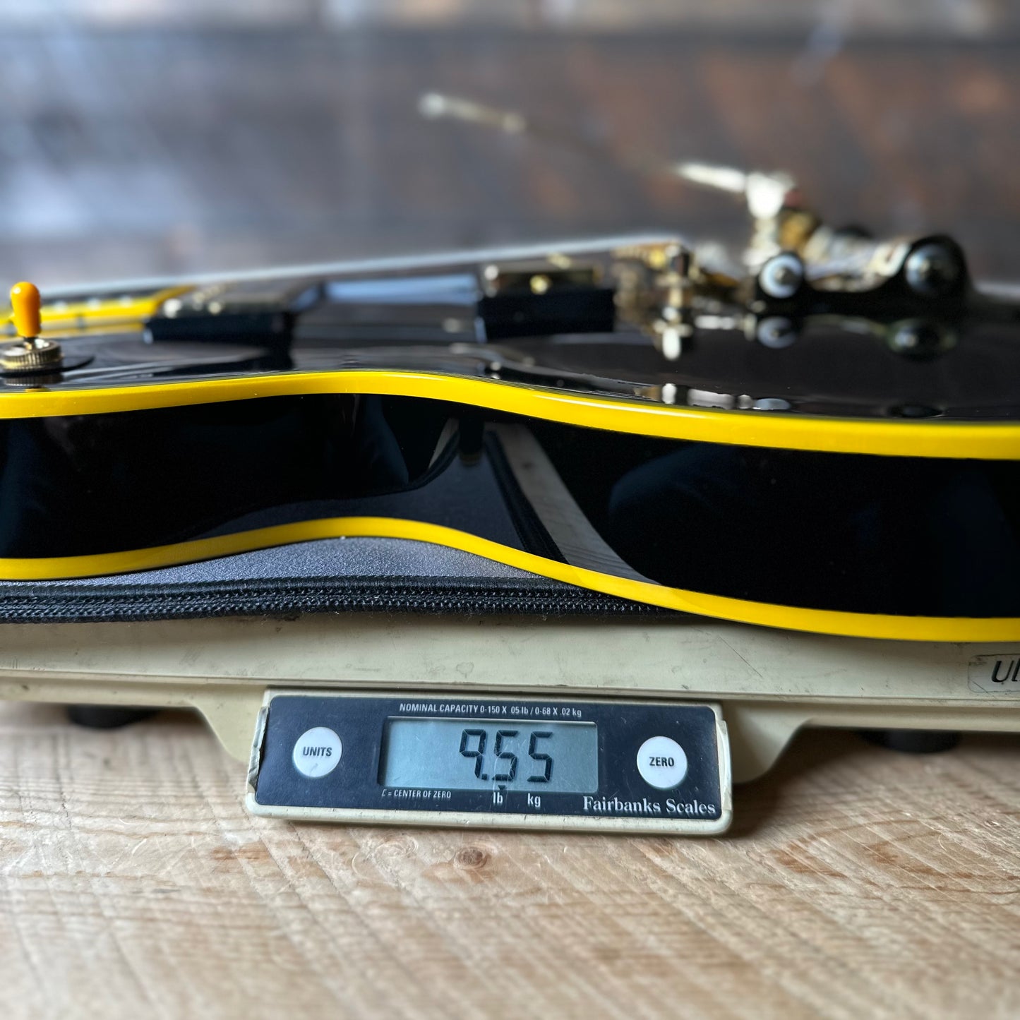 Epiphone Joe Bonamassa 1959 Les Paul Custom 9.55LBS - Antique Ebony 25091523571