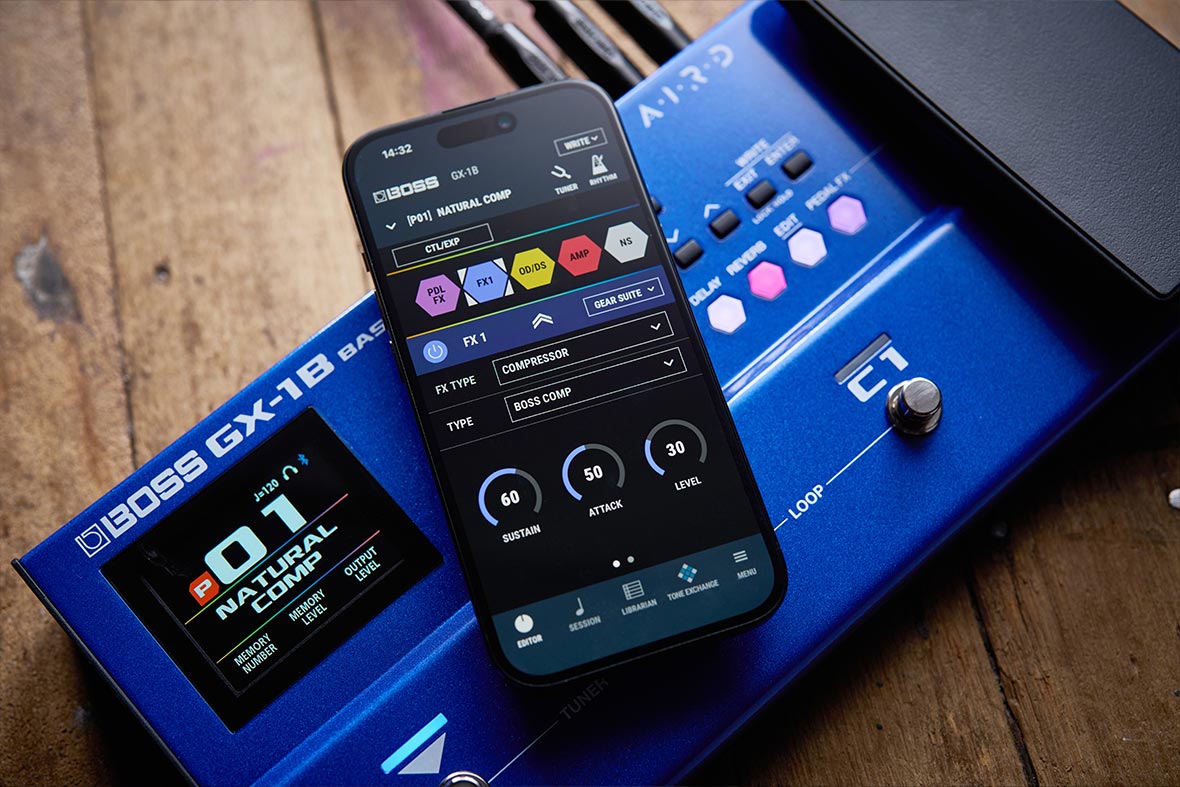 Boss GX-1B Bass Effects Processor