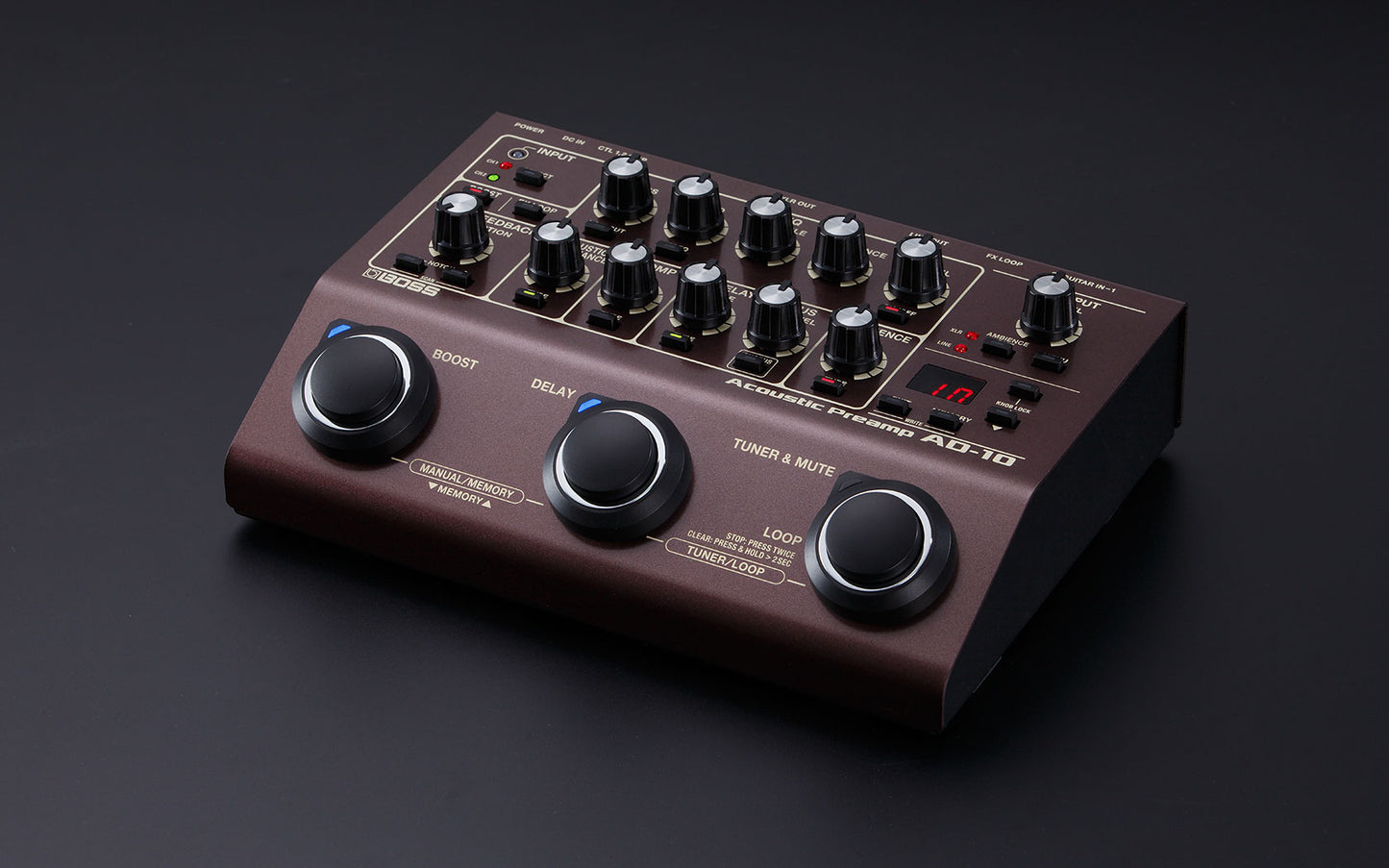 Boss AD-10 Acoustic Preamp Guitar Pedal
