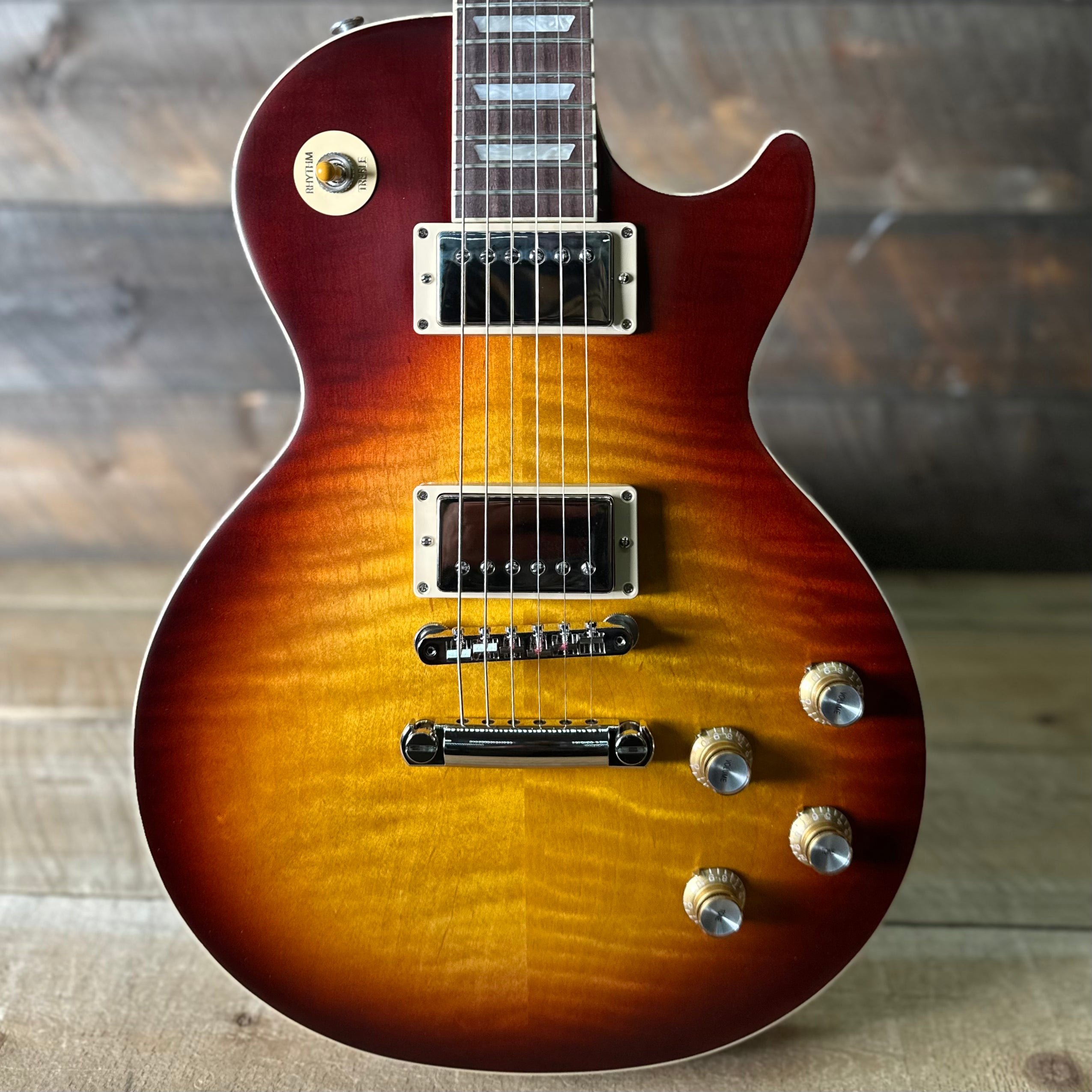 Gibson Les Paul Standard 60s Faded - Faded Dark Bourbon Burst