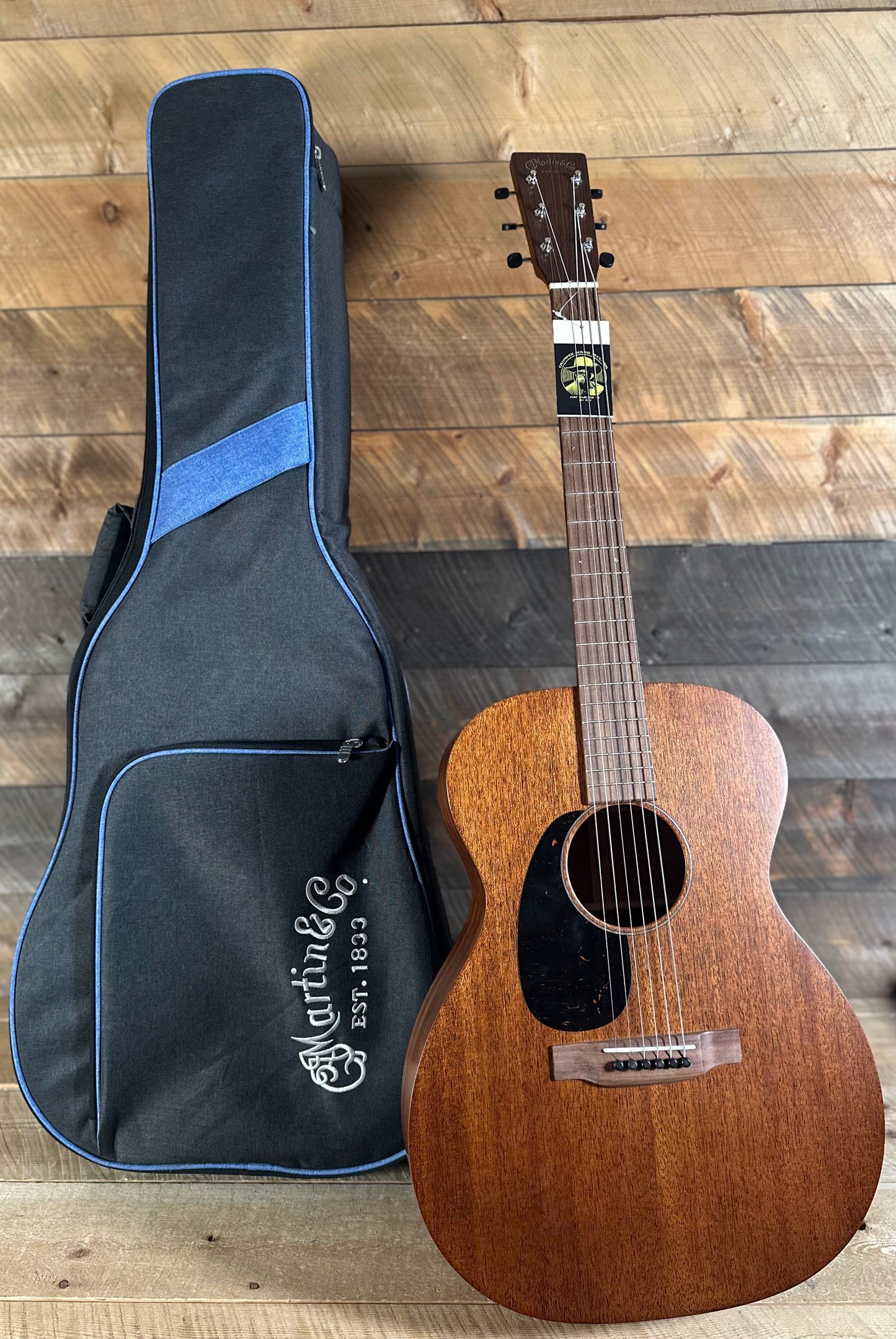 Used Martin OOO-15M Left Handed - Dark Mahogany W/OGB