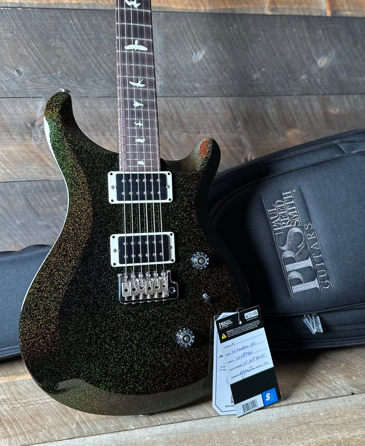 PRS S2 Custom 24 - Sprayers Choice Celestial Forest Sparkle S2084961