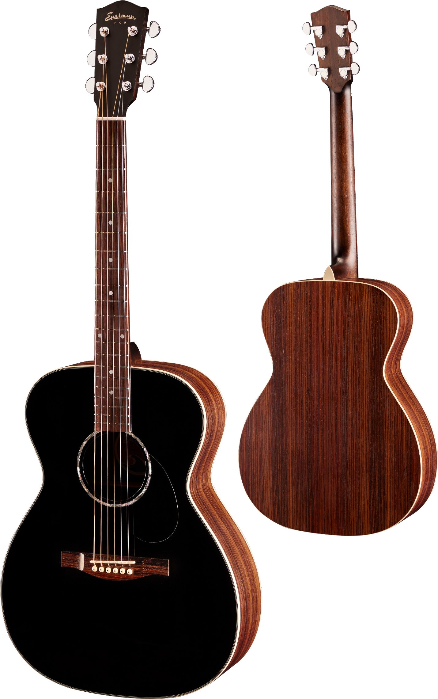 Eastman PCH2-OM Acoustic - Black