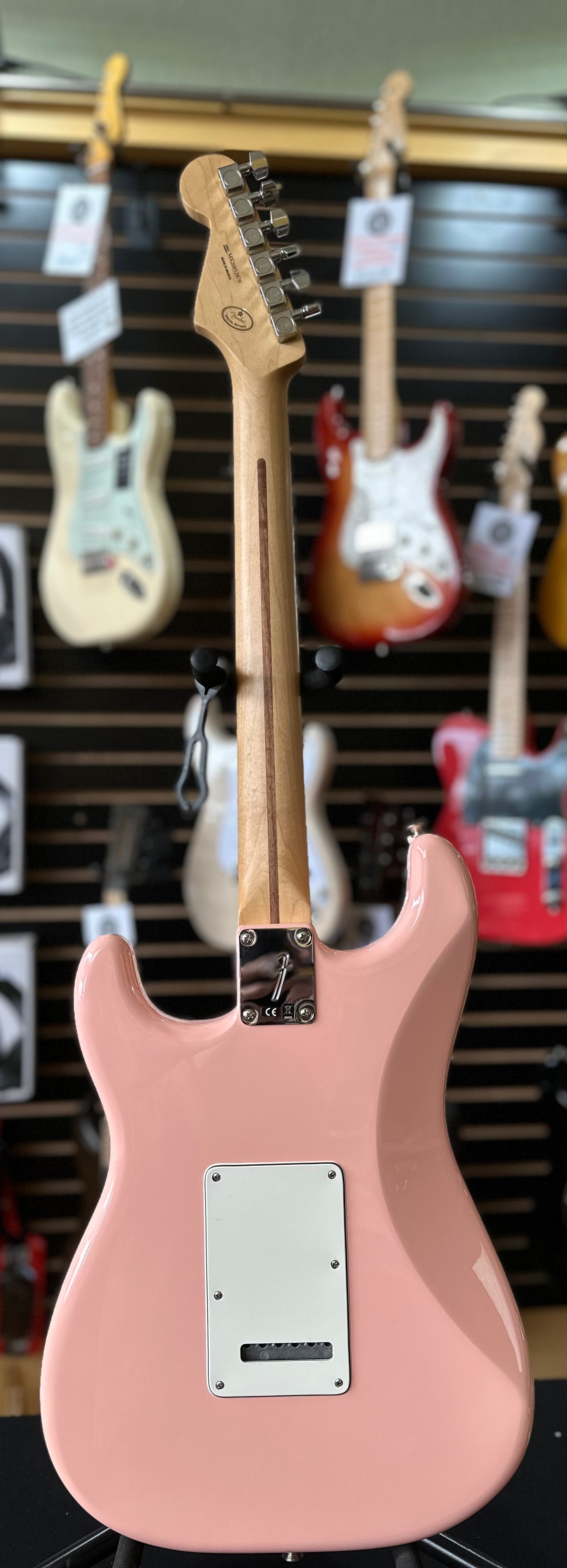 Used Fender Limited Edition Player Stratocaster - Shell Pink