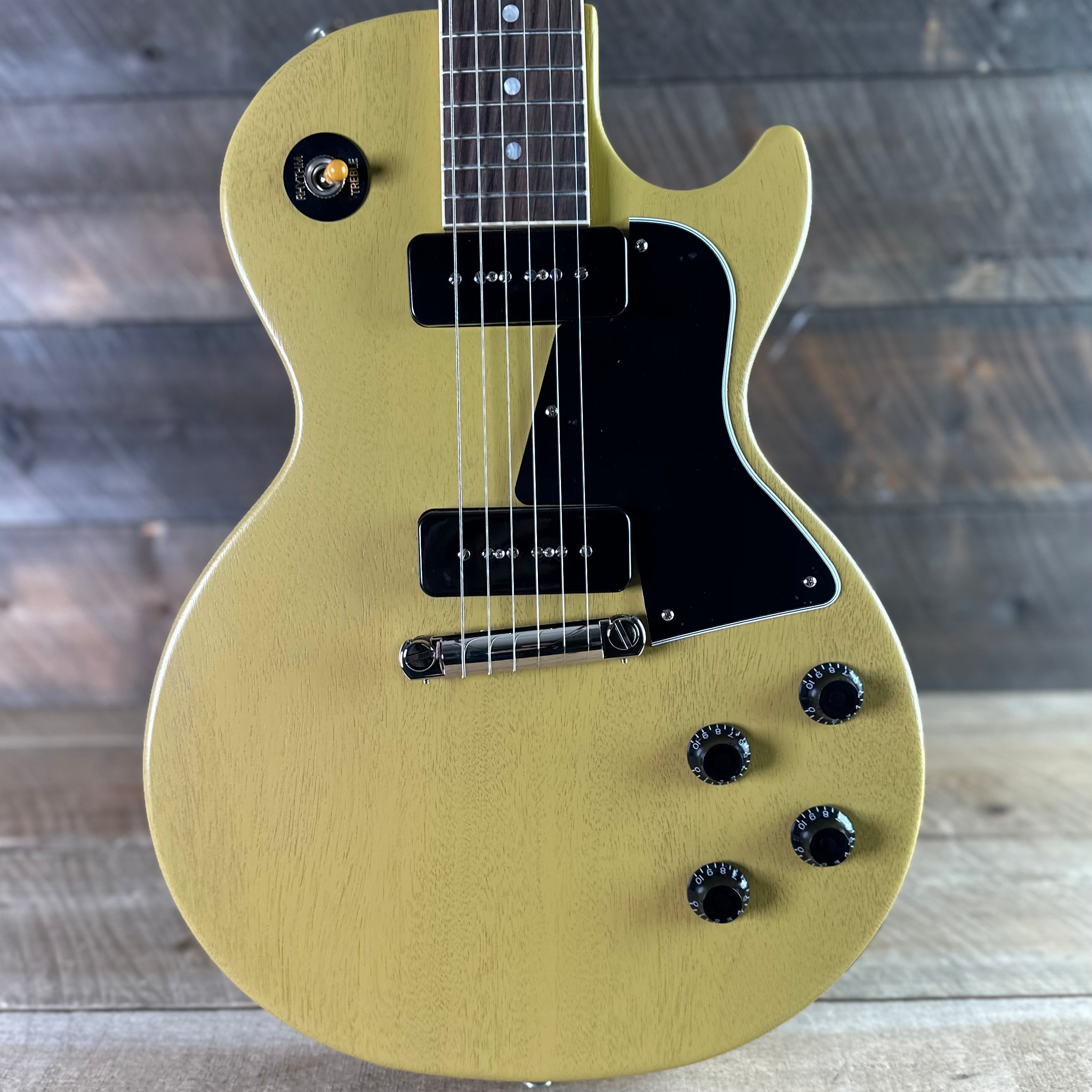 ギター Gibson Les Paul Faded TV yellow Gibson Les Paul Special Faded - Satin TV Yellow 214250079