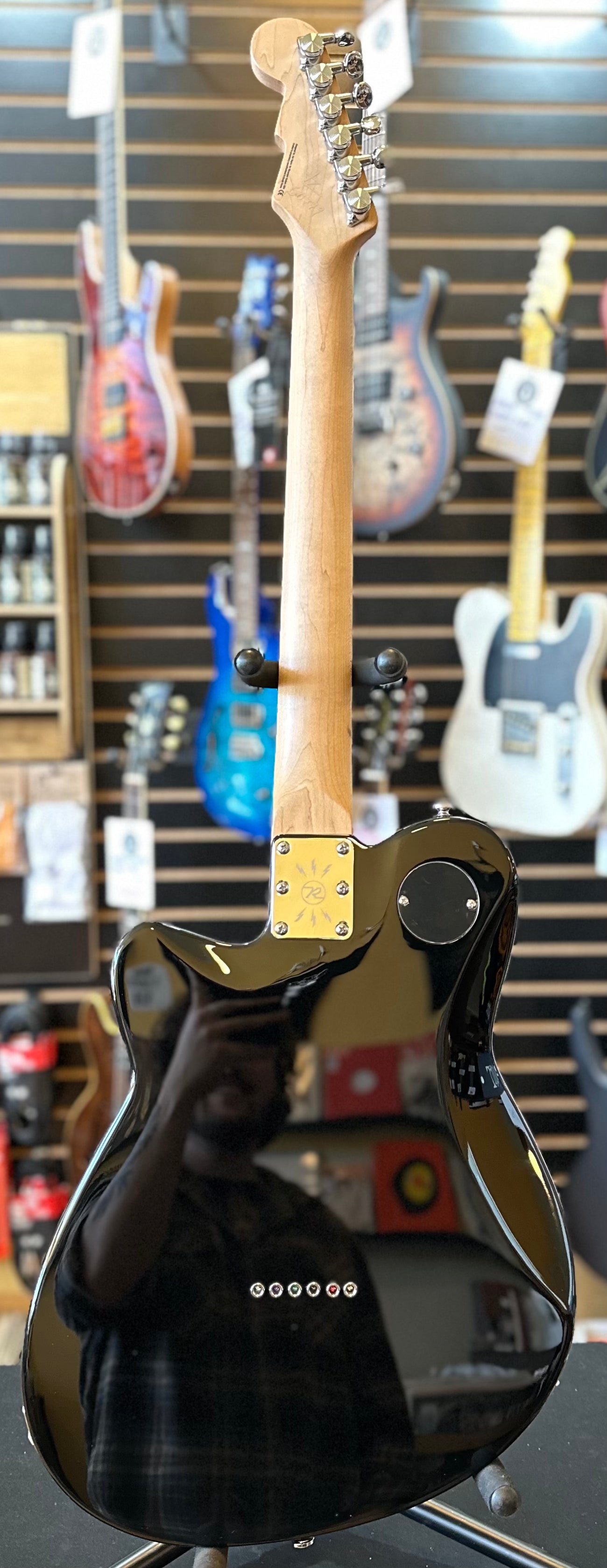 Reverend Bolt-On Series Crosscut - Midnight Black