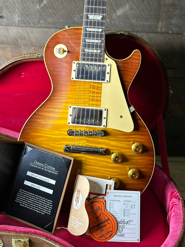 *B-STOCK* Gibson Custom Shop 1959 Les Paul Standard Reissue VOS - Iced Tea Burst 951683