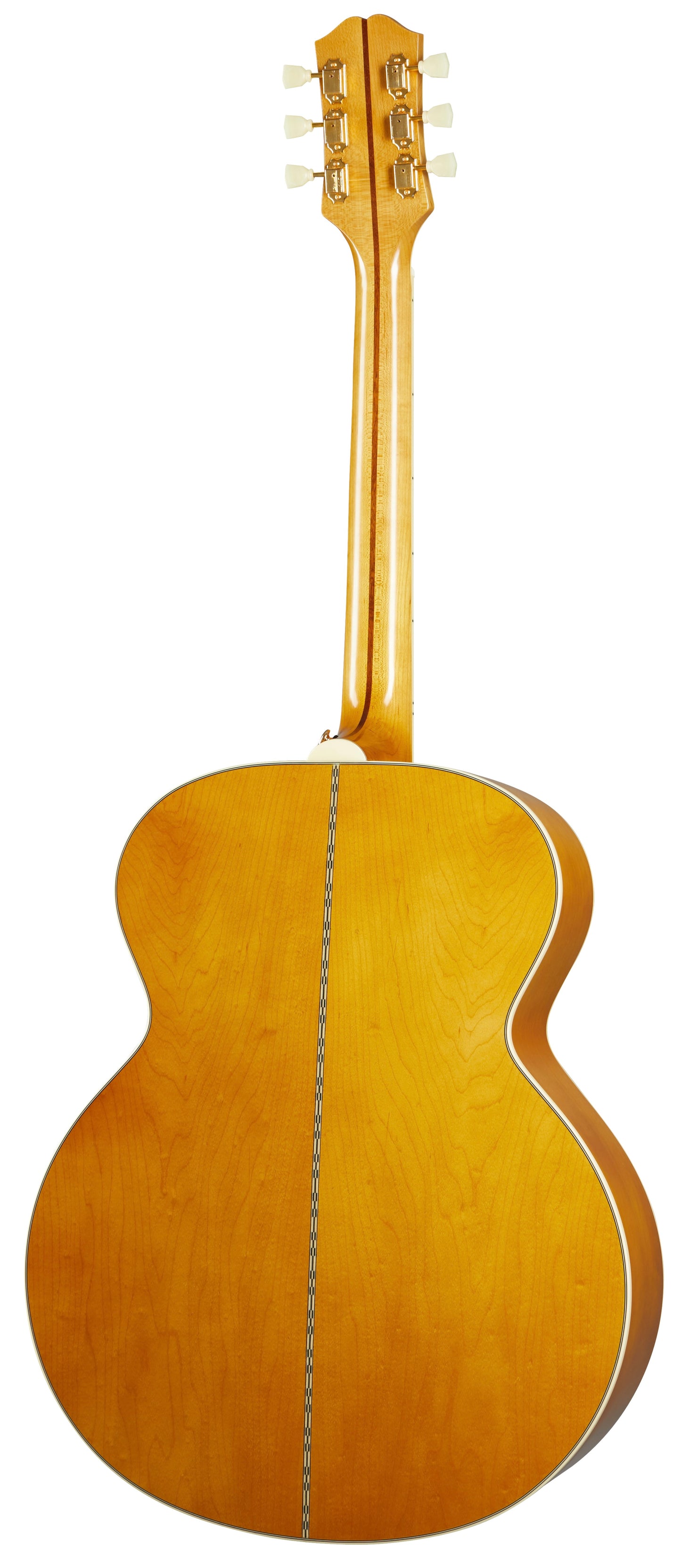 Epiphone Inspired by Gibson J-200 Acoustic-Electric Guitar - Aged Antique Natural Gloss