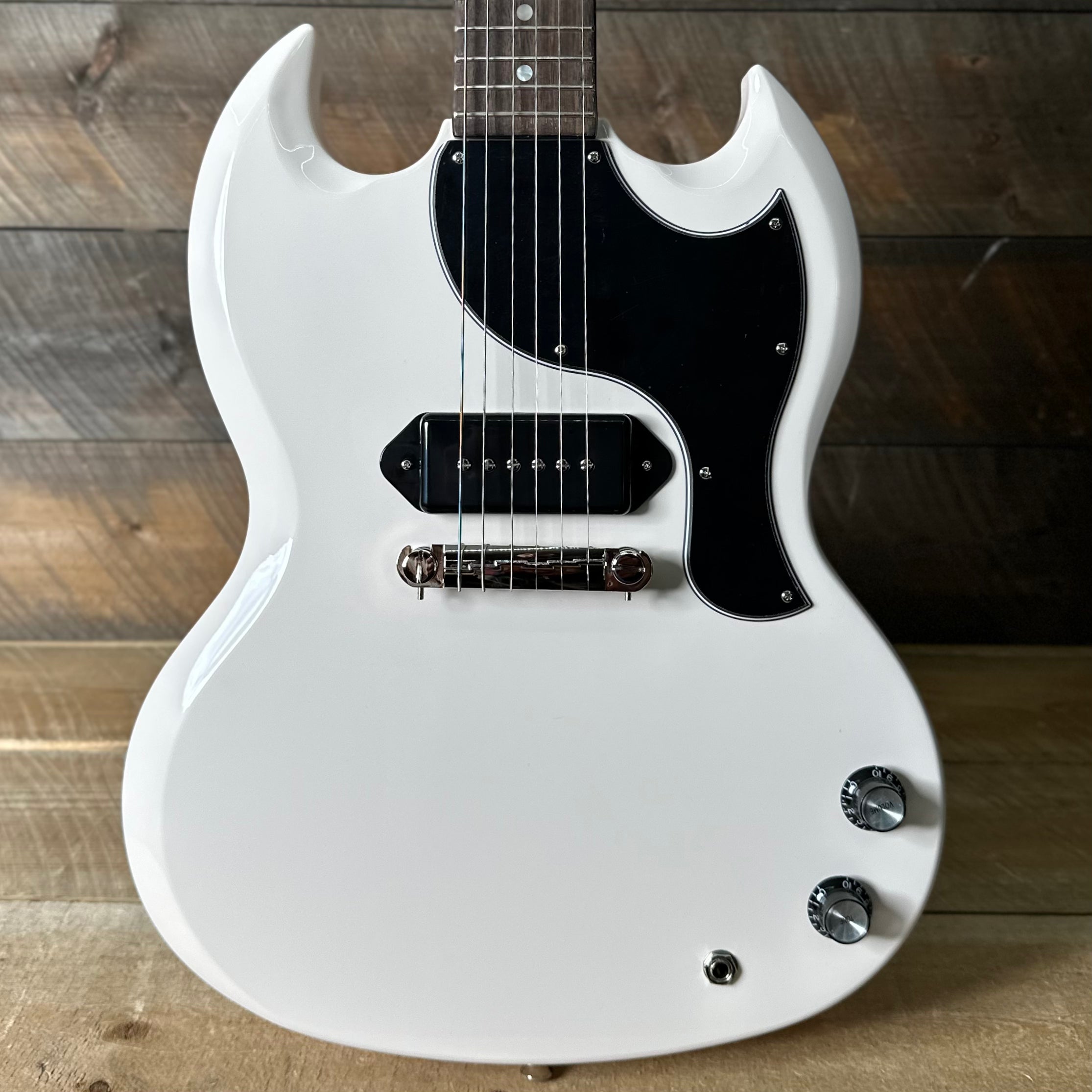 Epiphone YUNGBLUD SG Junior - Classic White 24111522065 – Quimper Epiphone YUNGBLUD SG Junior - Classic White 24111522065 – Quimper