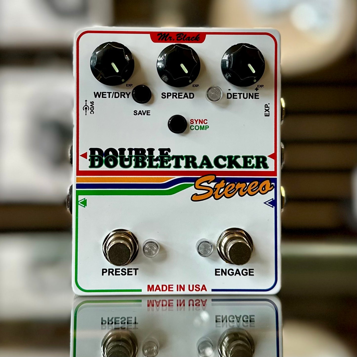 Mr Black - Black LTD. Double Tracker Stereo *Unique White Finish!*