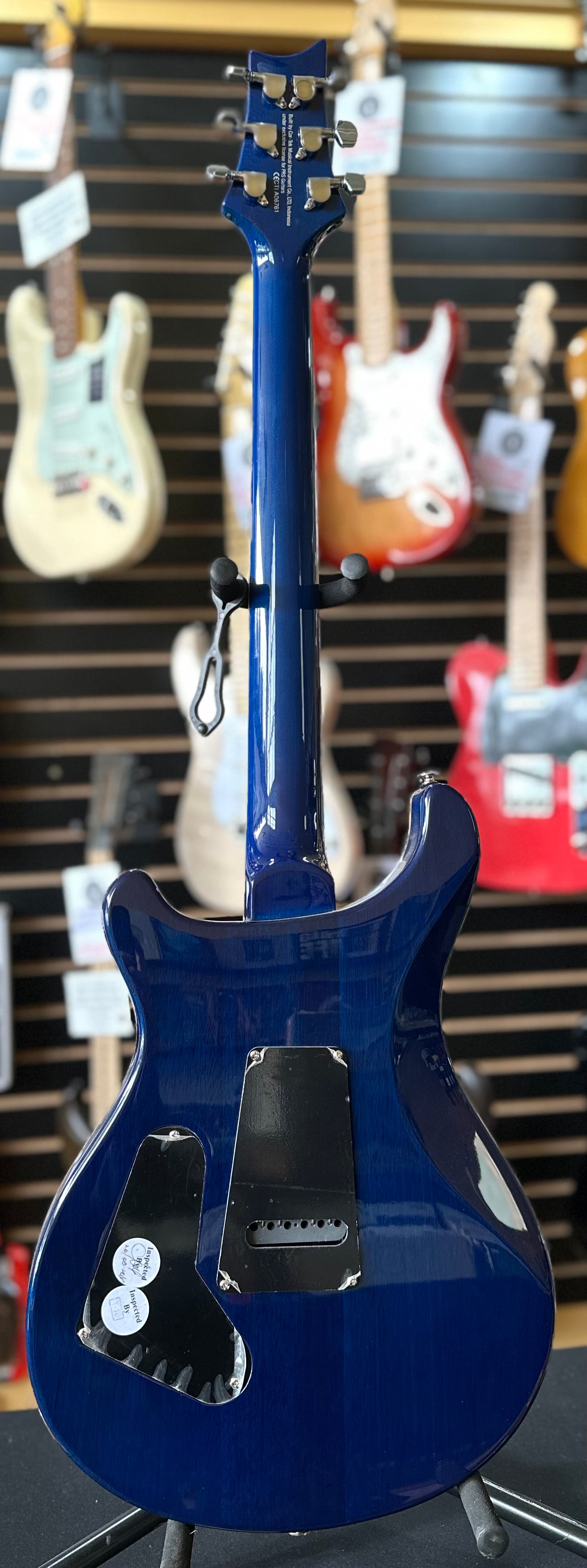 Used PRS SE Standard 24 - Translucent Blue W/Gig Bag