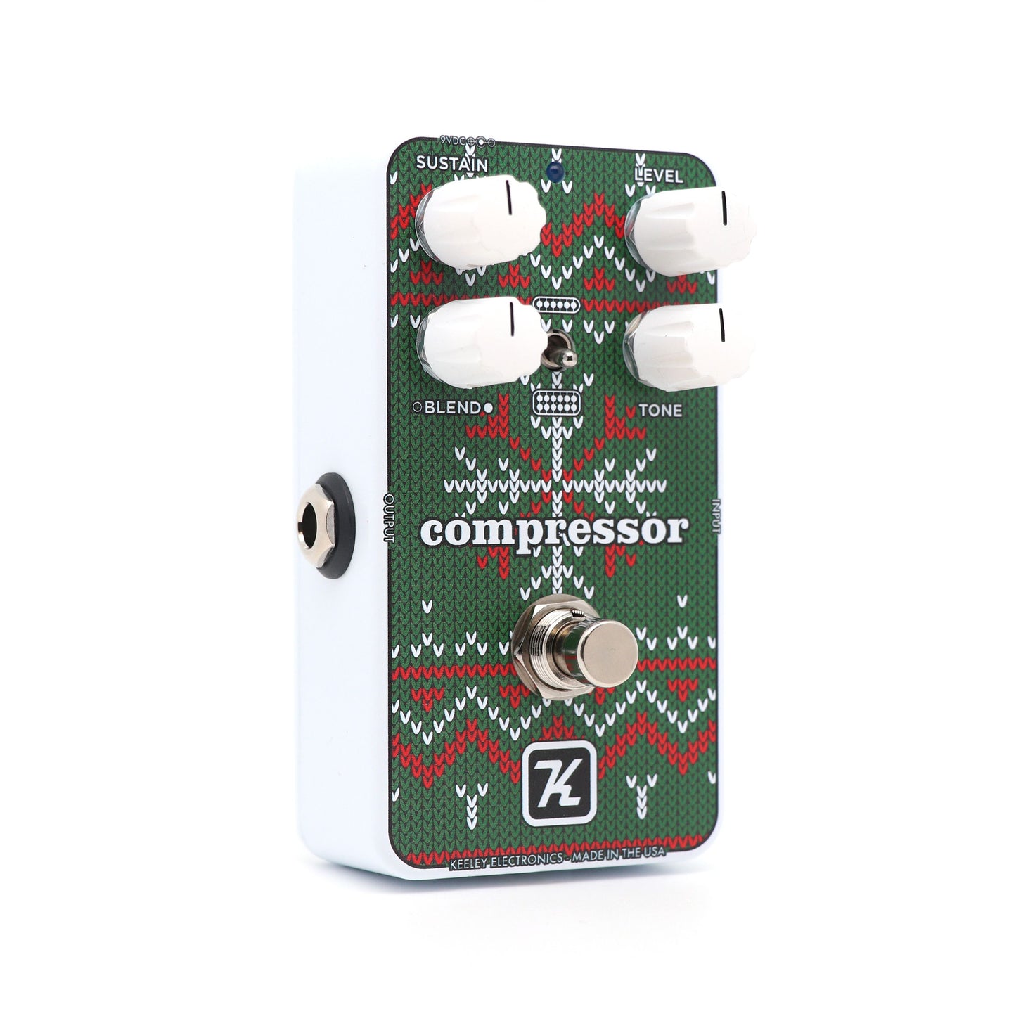 Keeley Compressor Plus Pedal IN AN UGLY XMAS SWEATER!