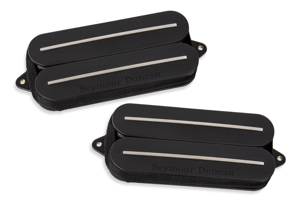 Seymour Duncan Hot Rodded Rails Humbucker Set - black