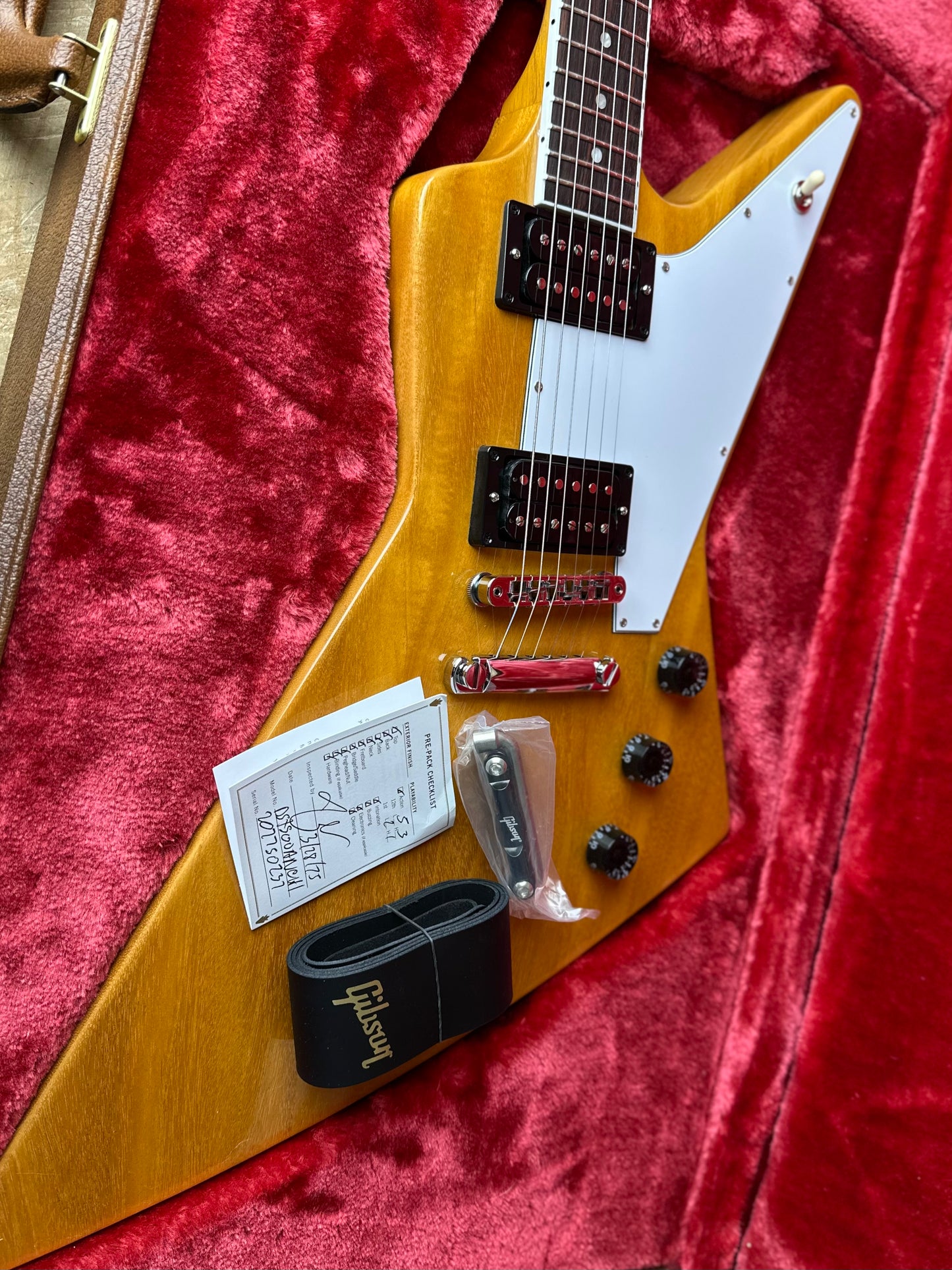 Gibson 70's Explorer - Antique Natural 207750237