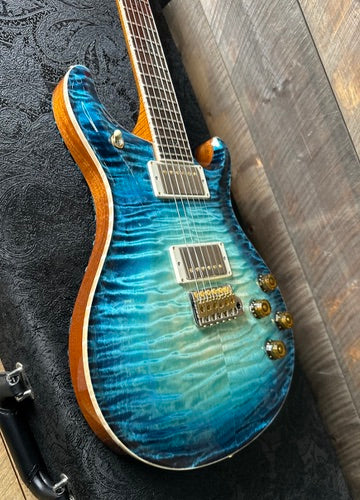 PRS Private Stock McCarty 594 Curly Maple Top & Back!, W/Trem - RARE! Sub Zero Glow