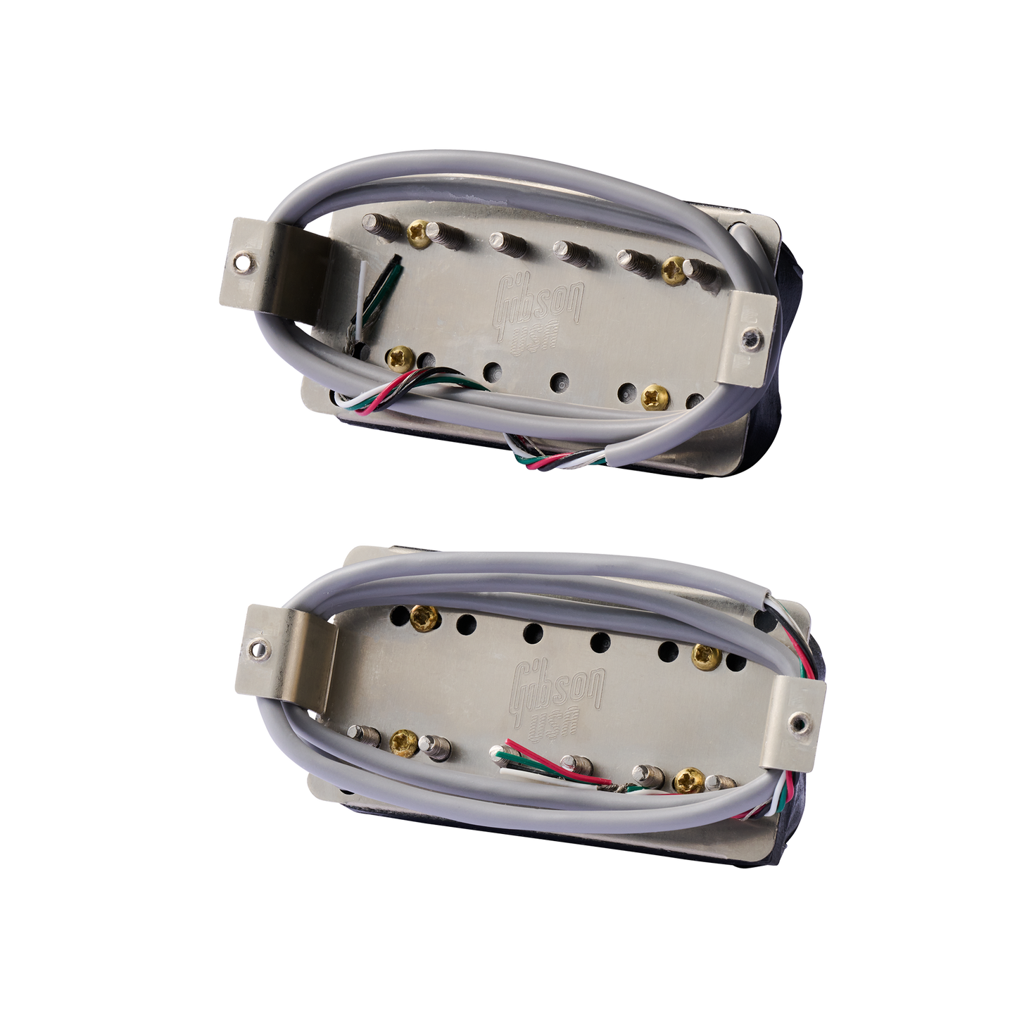 Gibson 496R/500T Set (Double Black, 4-Conductor, Potted, Ceramic, 496R: 8.4K, 500T: 15.2K)