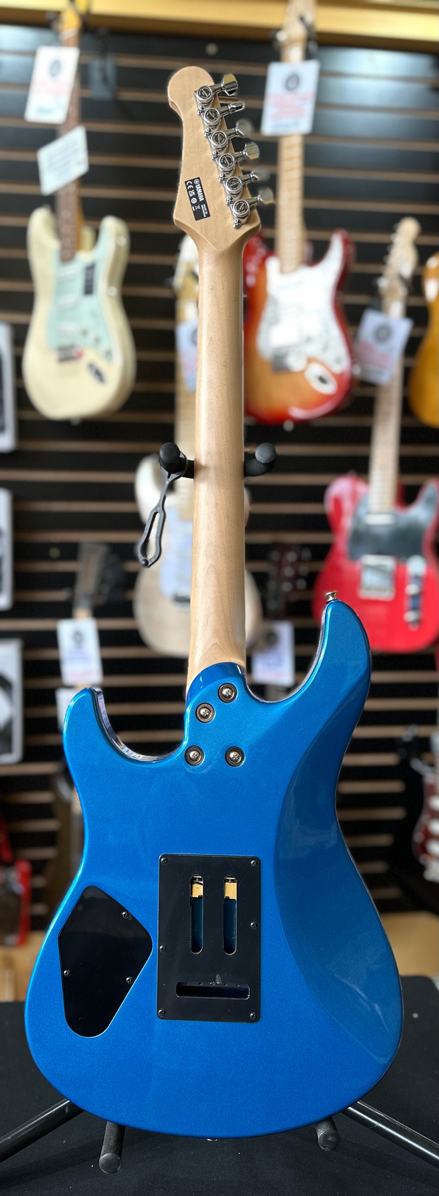 Used Yamaha PACS Plus 12 Pacifica Standard Plus w/ Rosewood Fb - Blue Sparkle