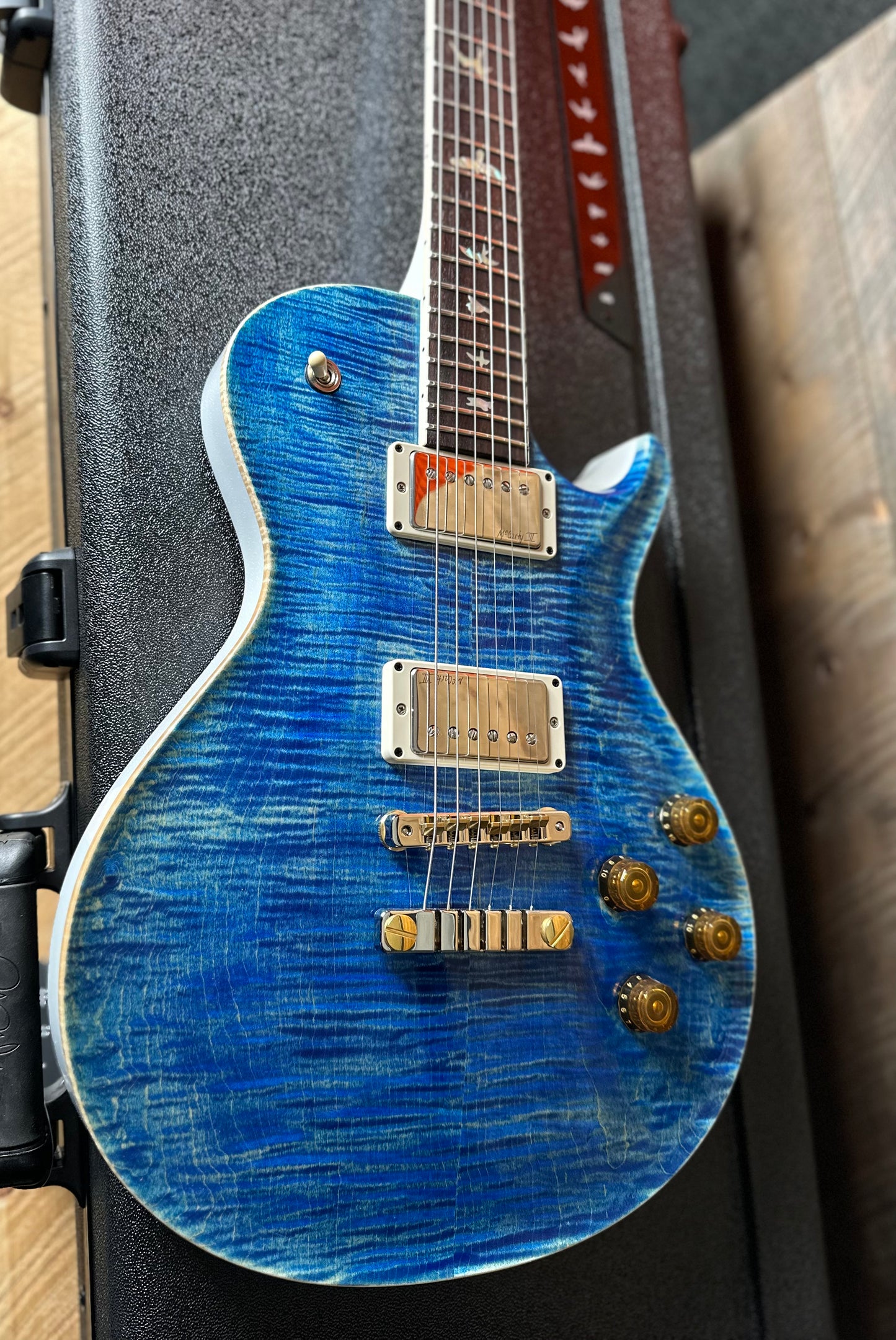 PRS 40th Anniversary McCarty SC56 Limited Edition - Rare!! Faded Blue Jean W/Pearl White Back! 409519