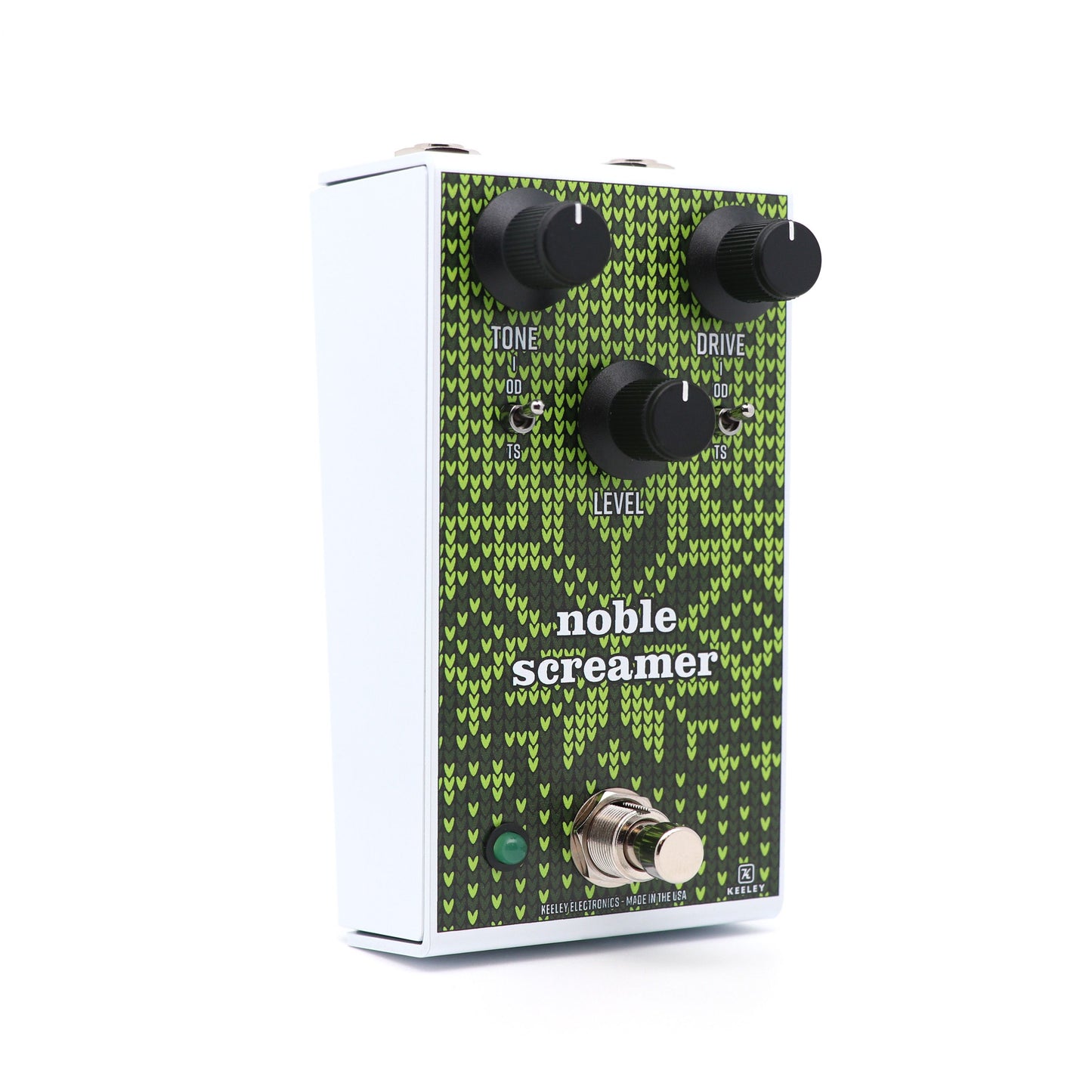 Keeley Noble Screamer Overdrive and Boost Pedal IN AN UGLY XMAS SWEATER!