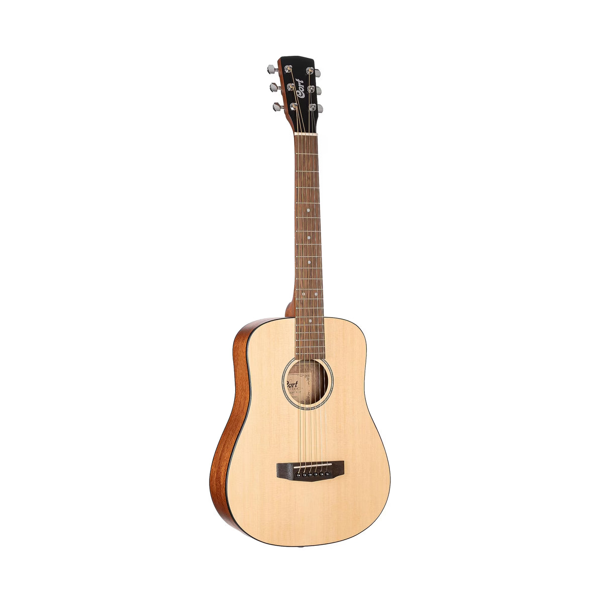 Cort Standard Series Acoustic Dreadnought 3/4 Size Guitar. Open Pore W/Gig-Bag