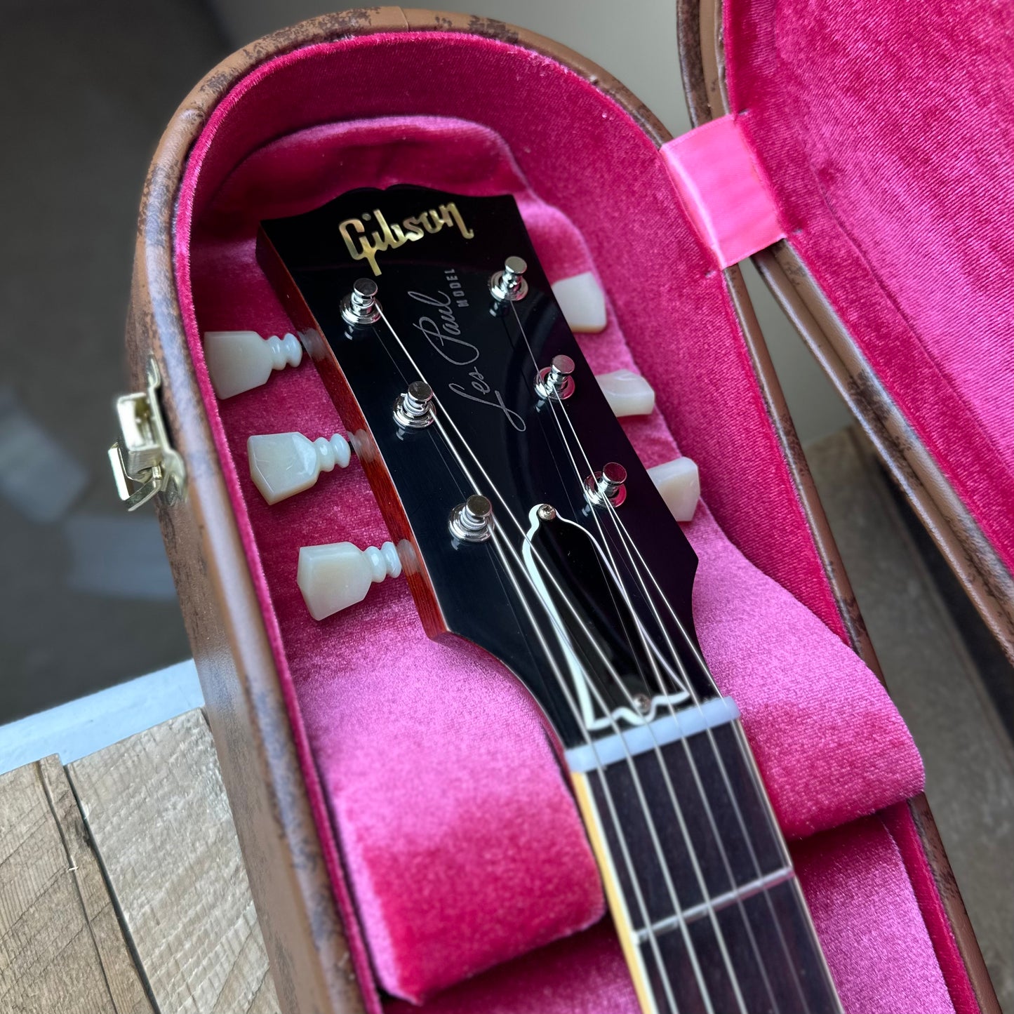 Gibson Custom Shop 1960 Les Paul Standard Reissue VOS - Tangerine Burst 05152