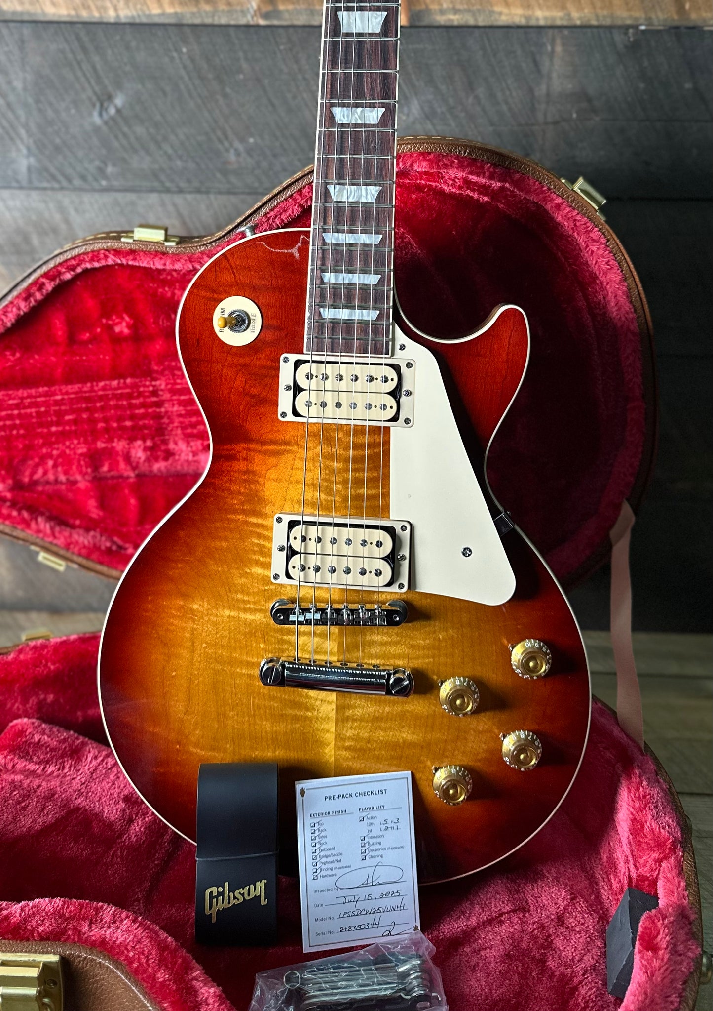 Gibson Les Paul Standard 50s Double Trouble - Vintage Cherry Sunburst ONLY 8.4 LBS!!! 218350344