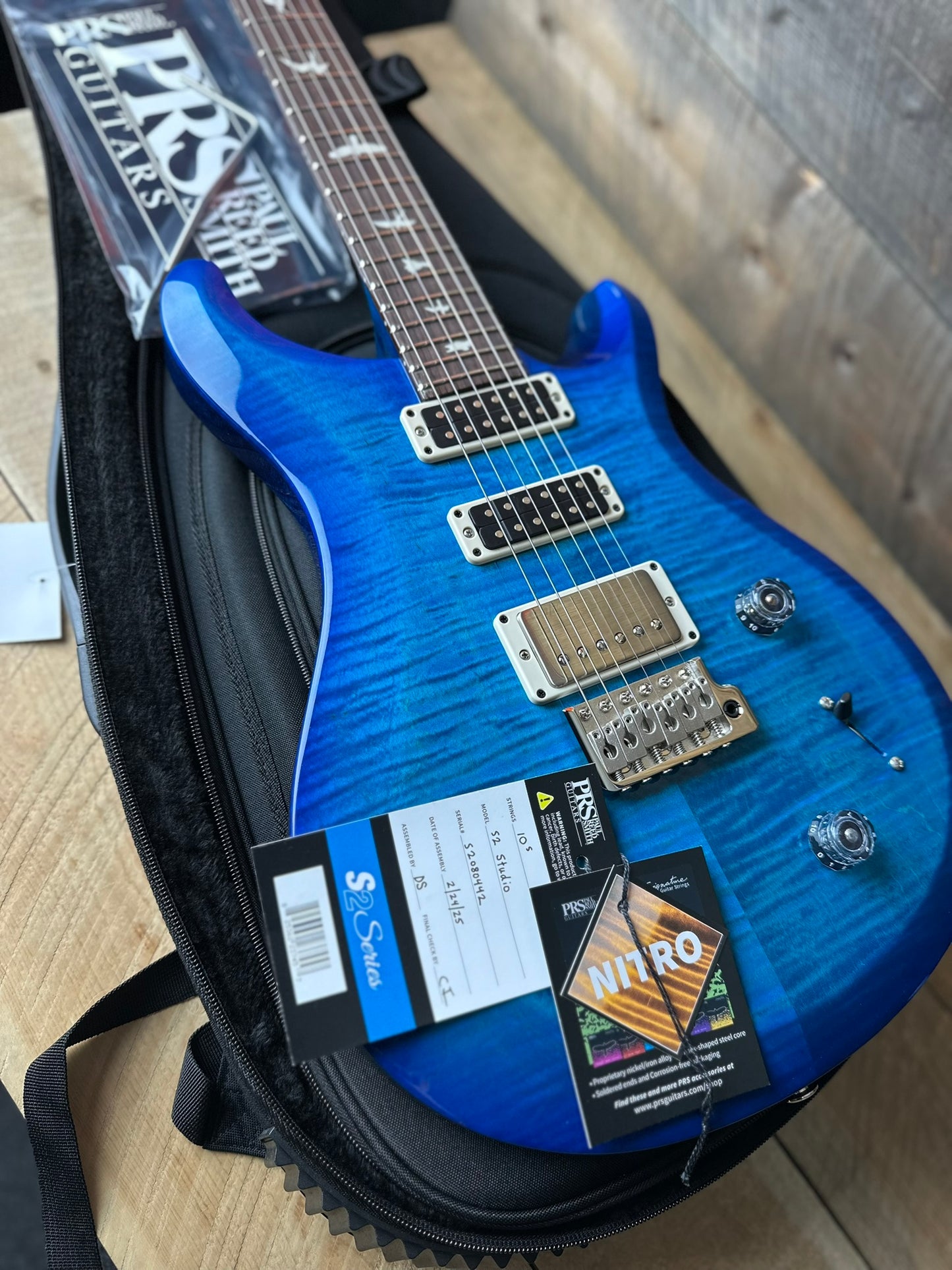 PRS S2 Studio - Lake Blue 2080442