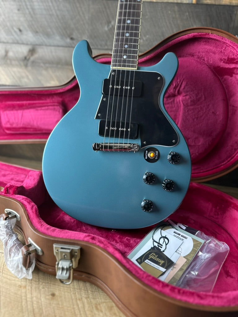 Epiphone Inspired By Gibson Custom 1960 Les Paul Special DC - RARE!* Pelham Blue 24121525089
