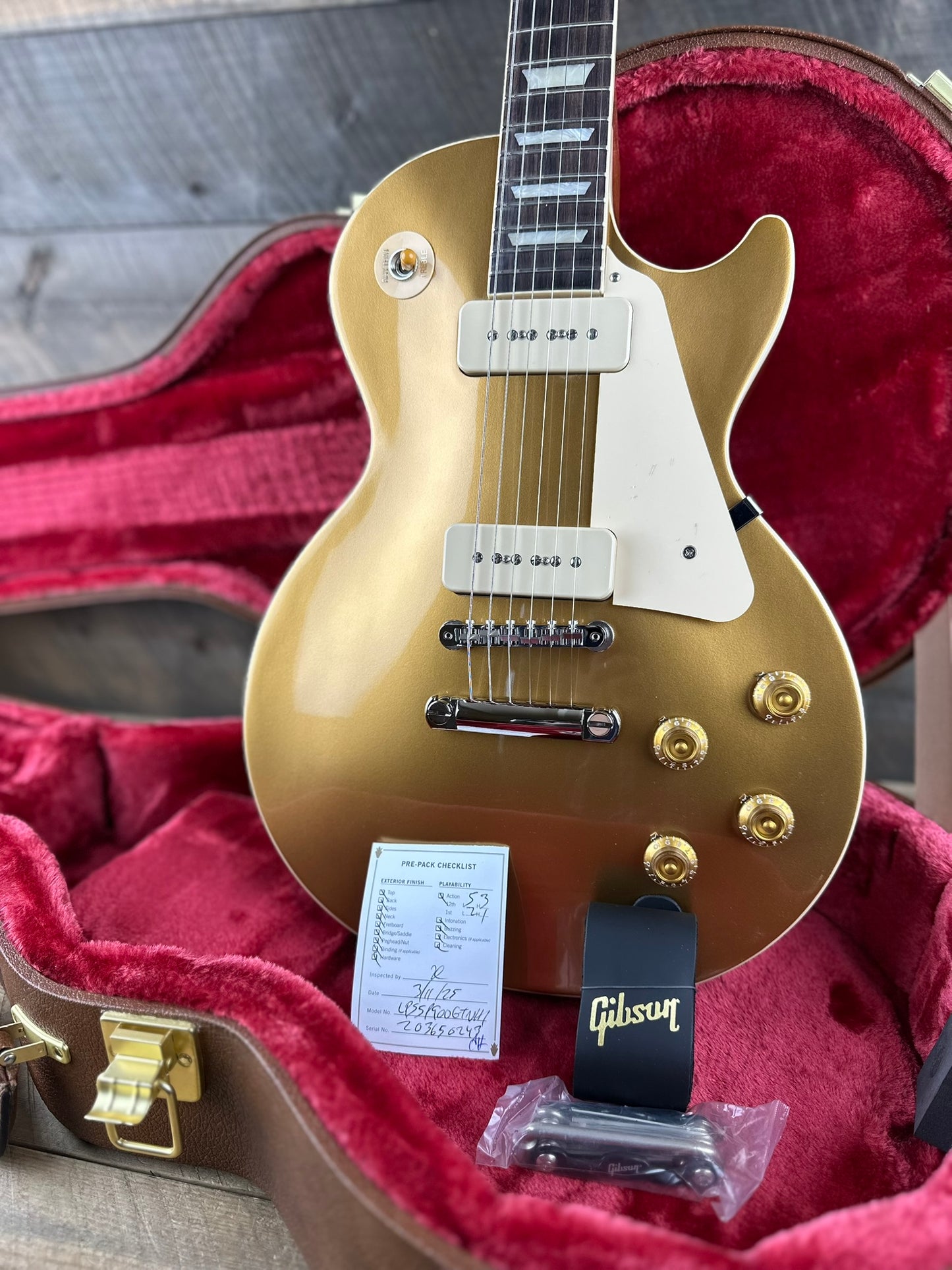 Gibson Les Paul Standard 50s P-90 - Goldtop 203650243