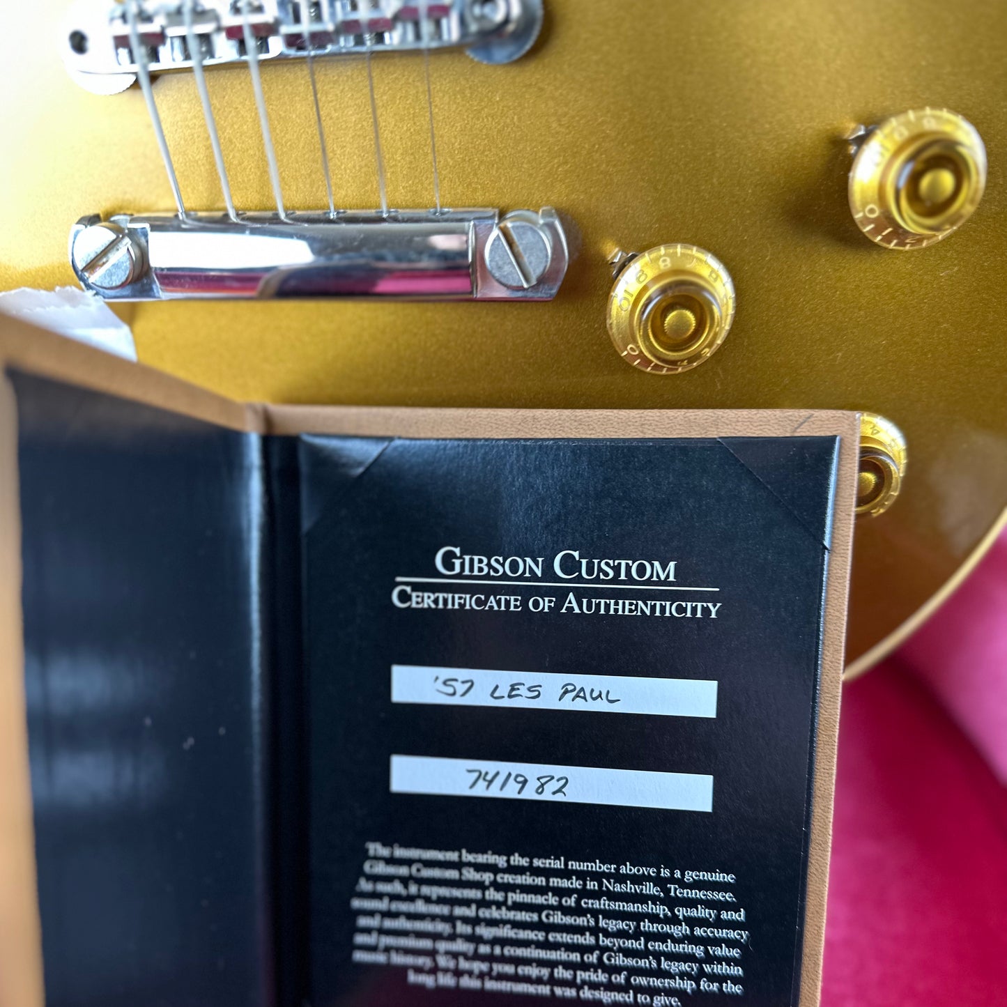Gibson Custom Shop 1957 Les Paul Goldtop Reissue - Double Gold 741982