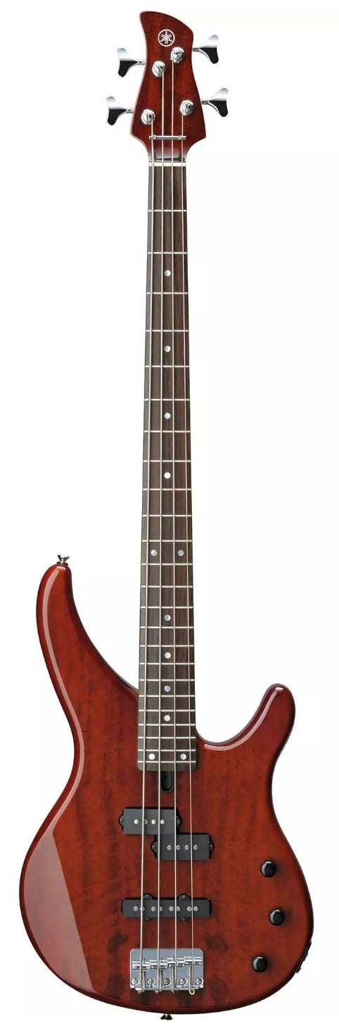 Yamaha TRBX174EW 4-String Bass - Root Beer