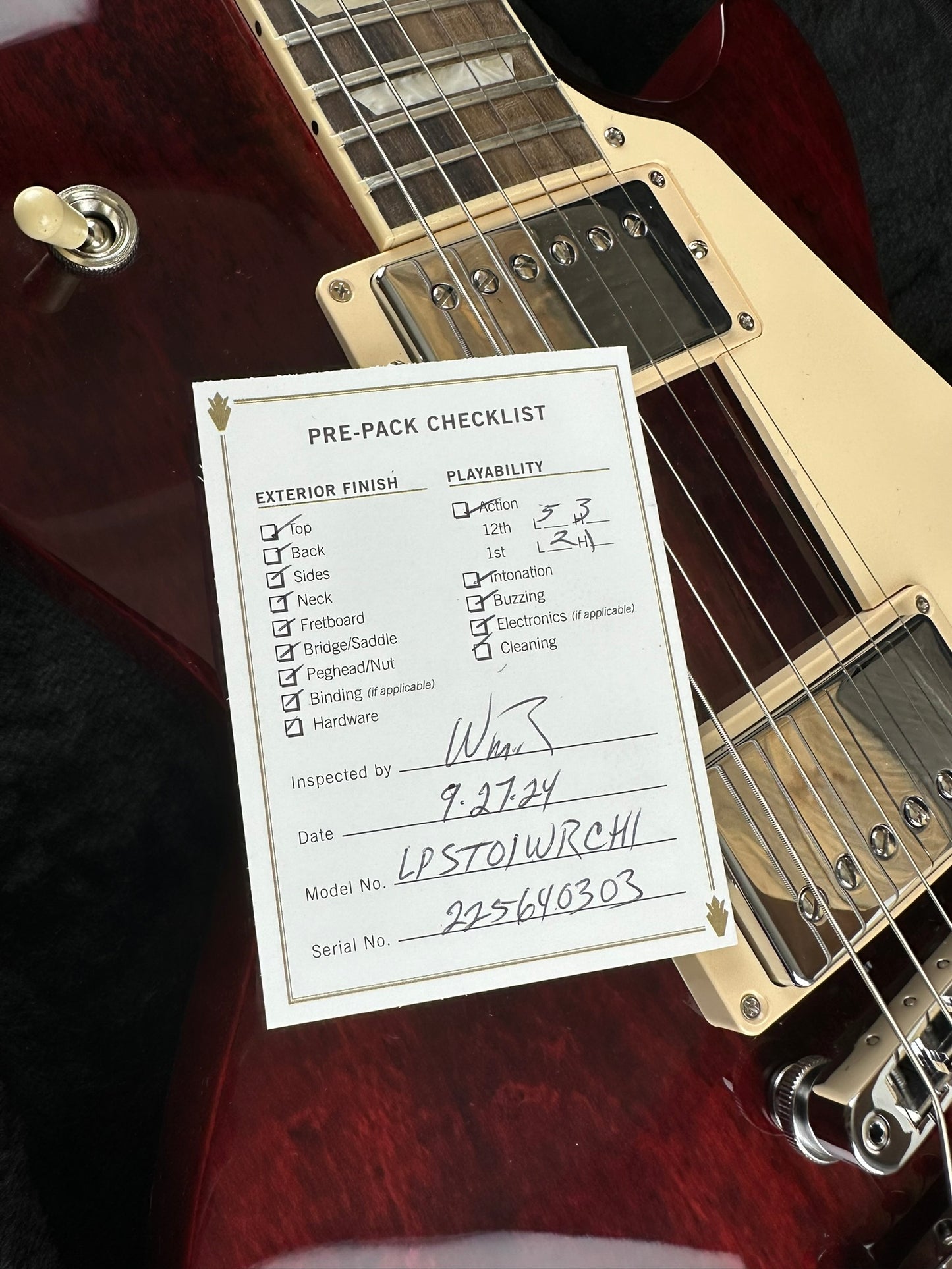 Gibson Les Paul Studio - Wine Red 225640303