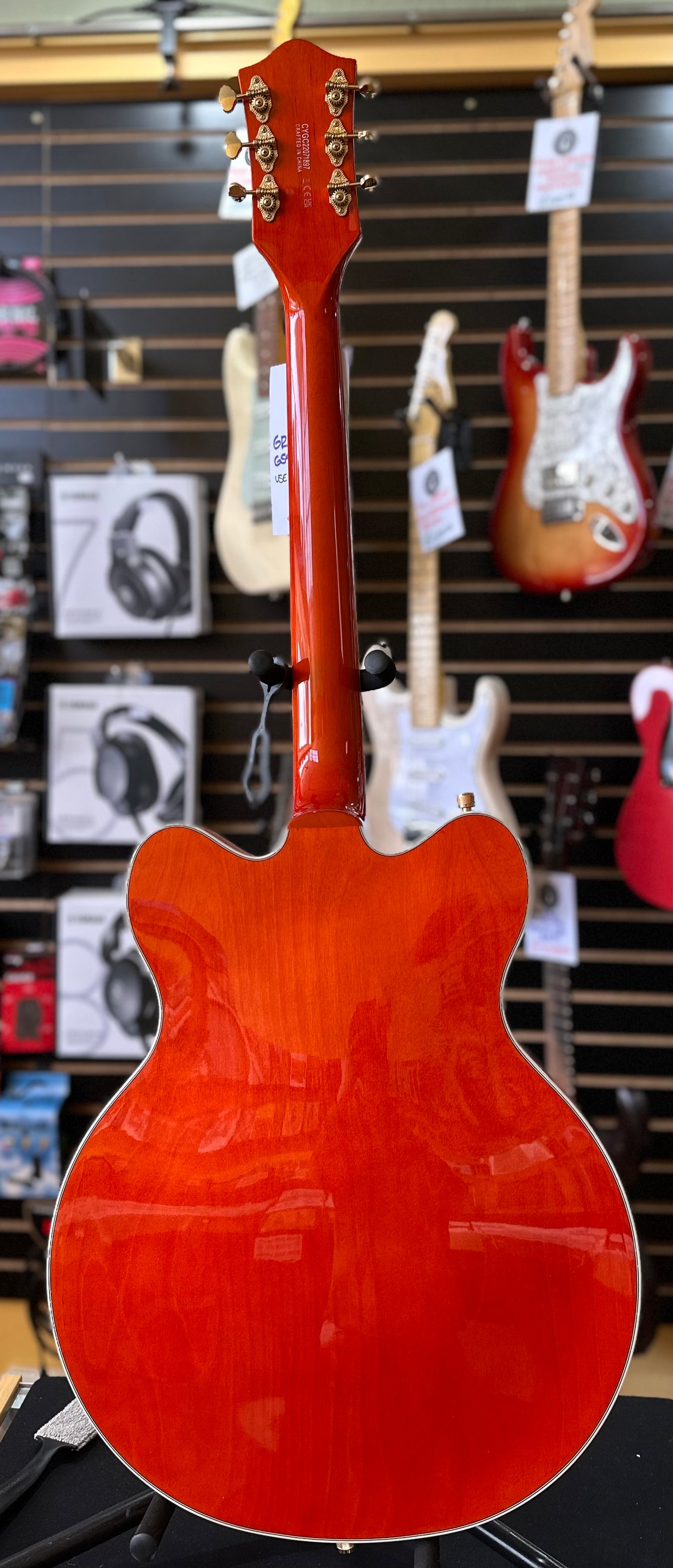 Used Gretsch G5422TG Electromatic Classic - Orange Stain w/Gold Hardware