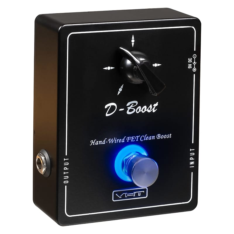 fet boost pedal VHT AV-HW-DB2 Hand-Wired D-Boost FET Boost Guitar Effects Pedal