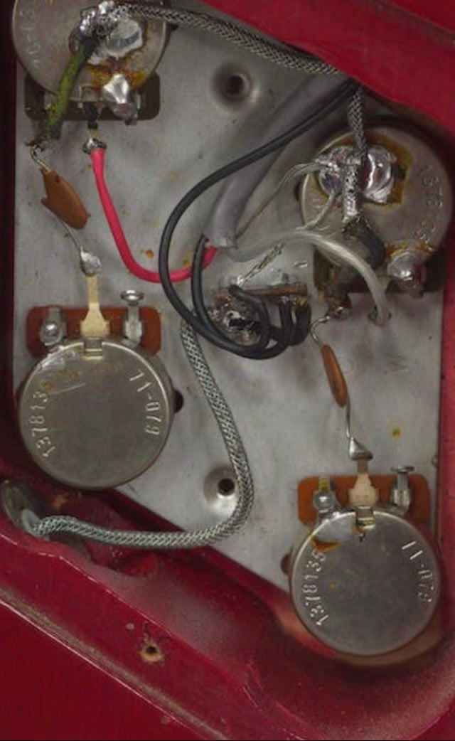 Vintage Gibson 1982 Les Paul Standard Cherry Sunburst Tim Shaw Pickups With Original Chainsaw Hard Case