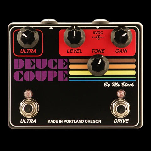 dual drive pedal Mr. Black Deuce Coupe Dual-Mode Overdrive Pedal – Quimper Sound Records and Guitars