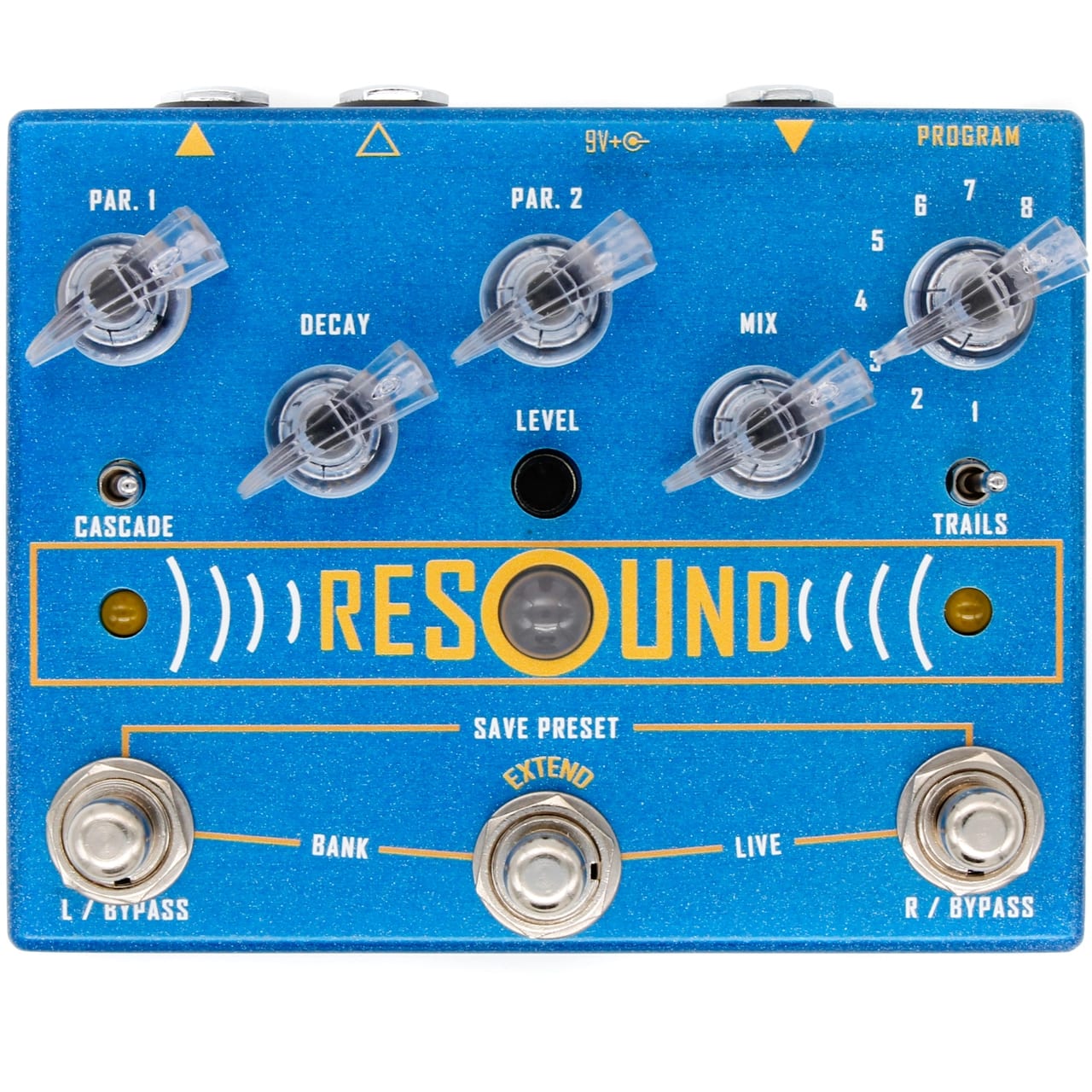 digital reverb pedal Cusack Music Resound Reverb Effects Pedal