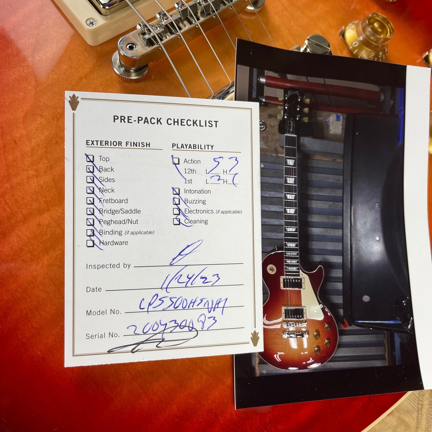 Used Gibson Les Paul Standard 50s - Heritage Cherry Sunburst 200430083