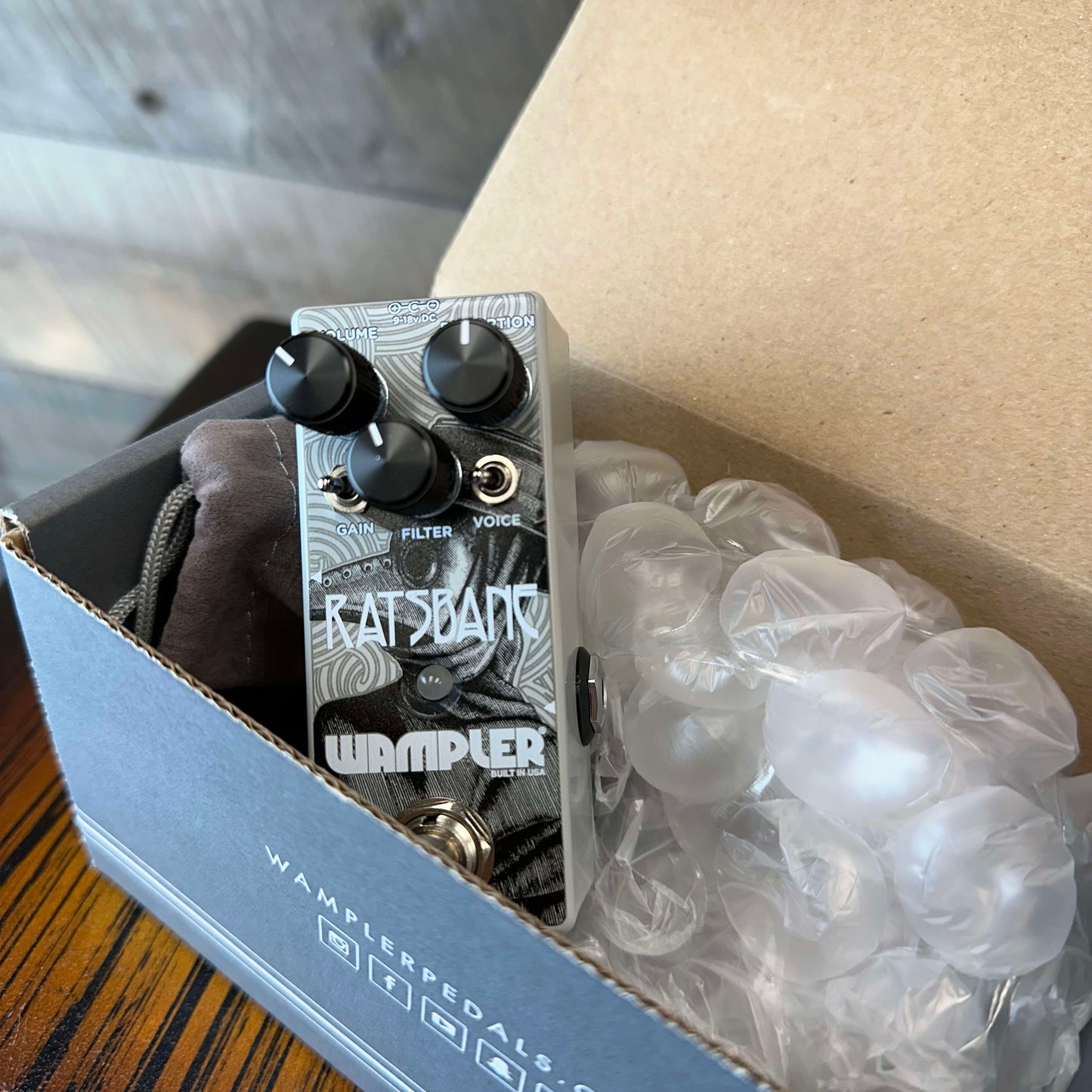 Used Wampler Ratsbane Overdrive 2021 - Grey