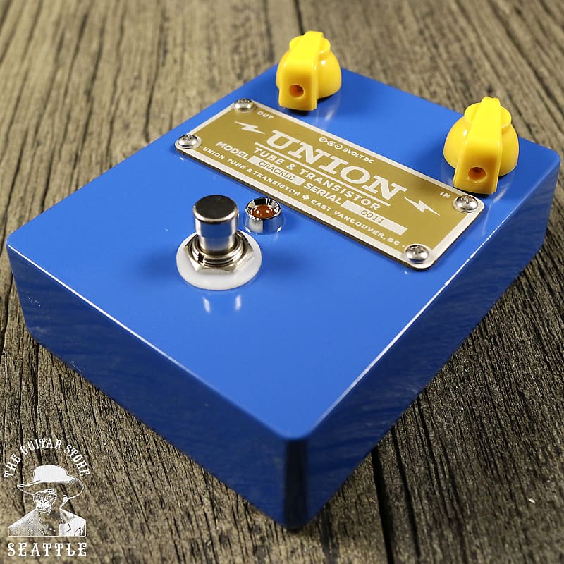 Used Shop Display Union Tube & Transistor Crackle Treble Booster
