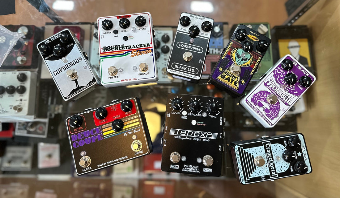 Revitalize Your Tone With Handmade Mr. Black Pedals!