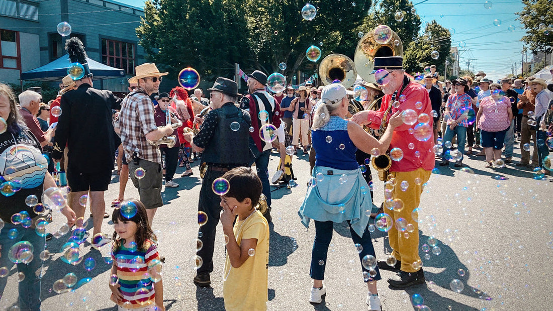 Live Music Across from Quimper Sound: 2026 Uptown Street Fair Sat August 15th