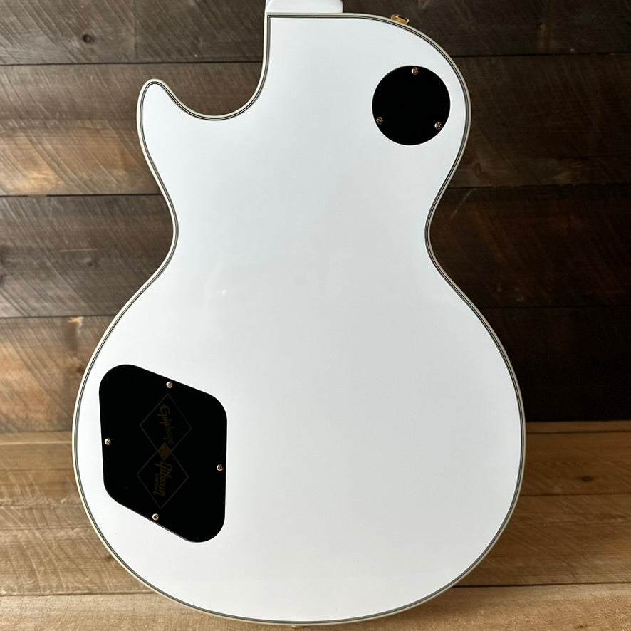 Epiphone Inspired By Gibson Custom Les Paul Custom - Alpine White 26041524573