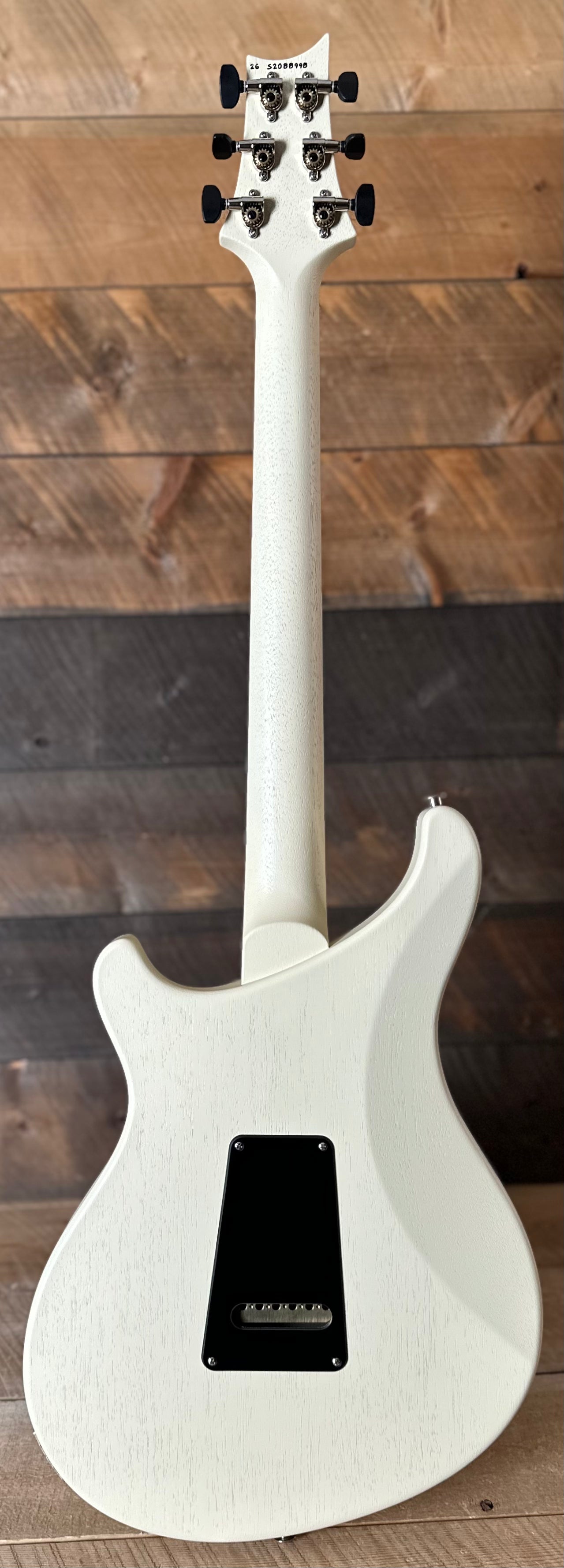 PRS S2 Vela Semi-Hollow HHT Quimper Edition – Antique White Satin Nitro USA Electric Guitar S208998