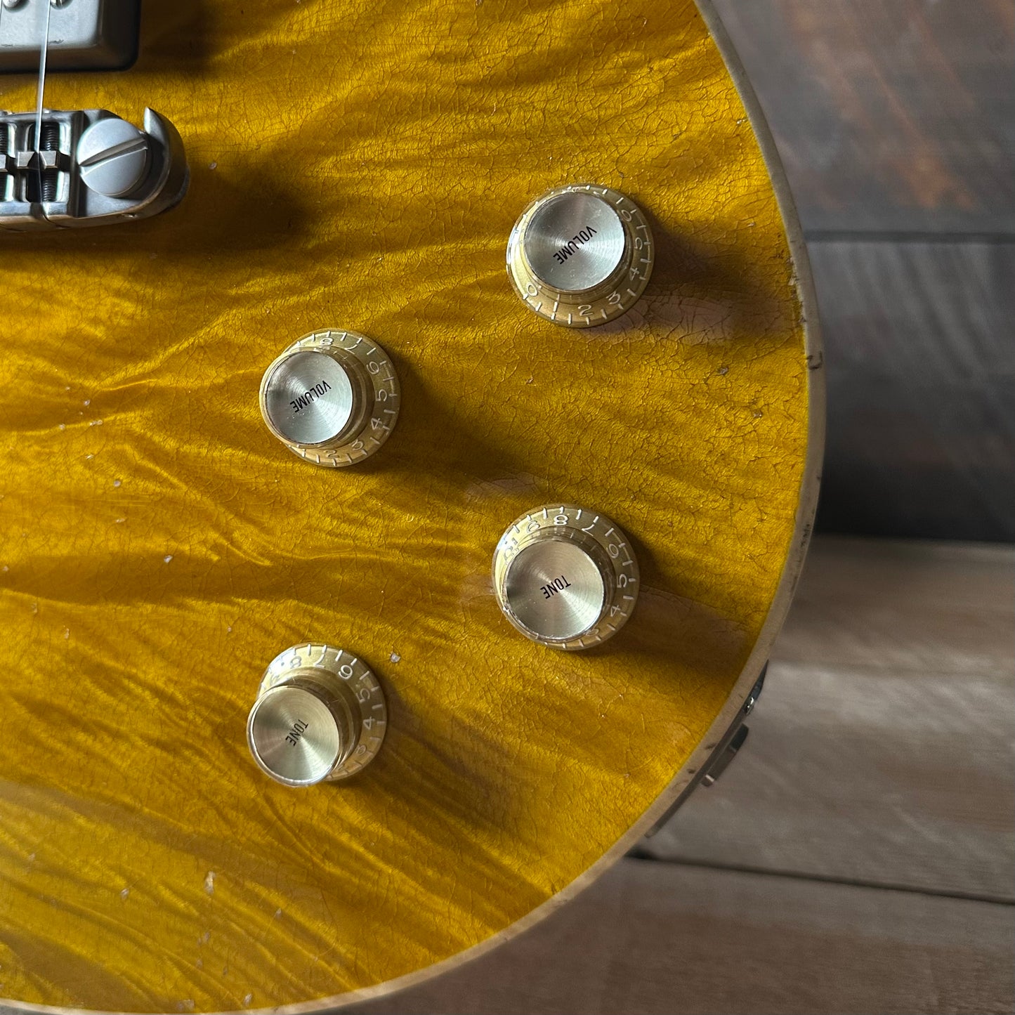 Tausch Guitars 'La Grange' Model - Lemon Burst 122501