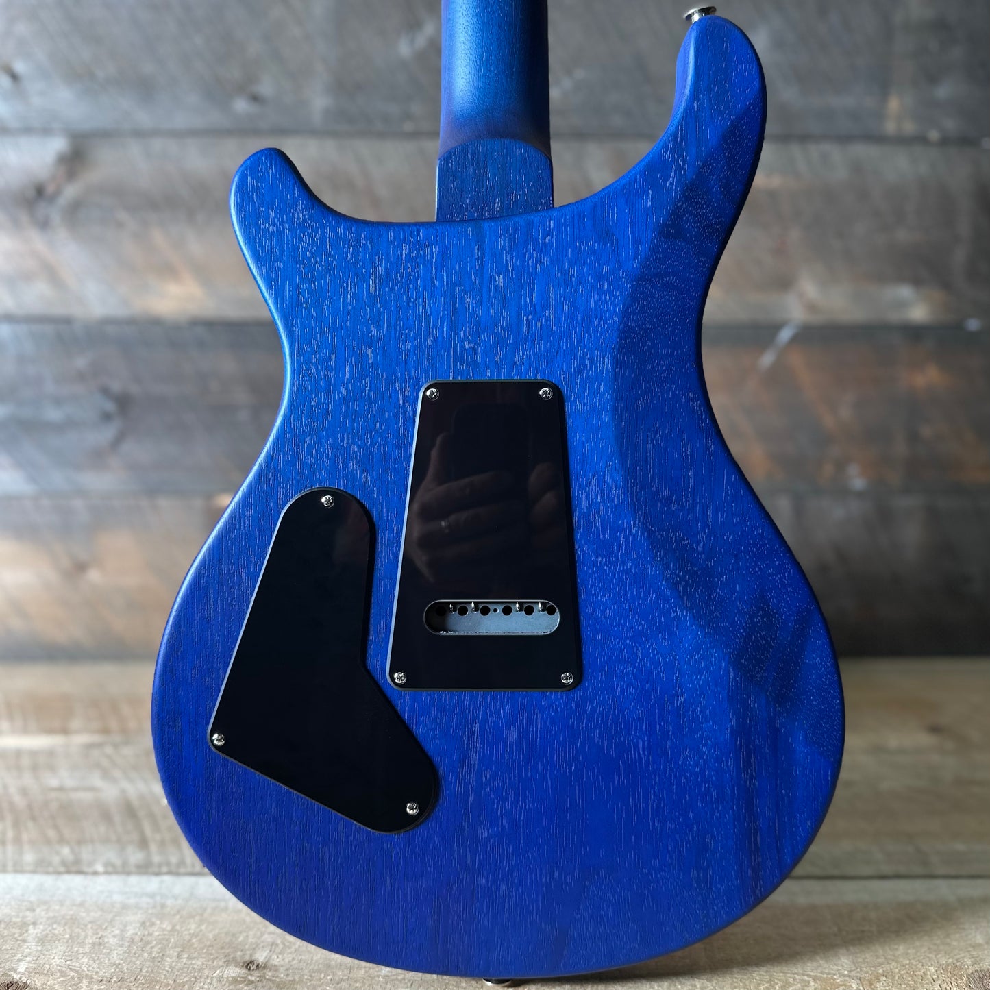 PRS S2 Wood Library Custom 24-08 QS Exclusive Satin Run! - Lake Blue S2085225