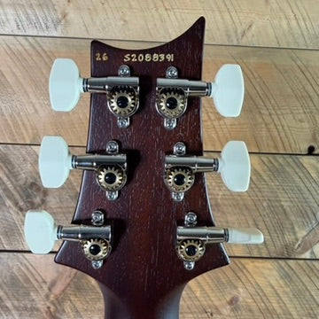 PRS S2 Wood Library Special Semi-Hollow Quilted Top Ebony Fretboard Satin McCarty Tobacco Sunburst S2088391