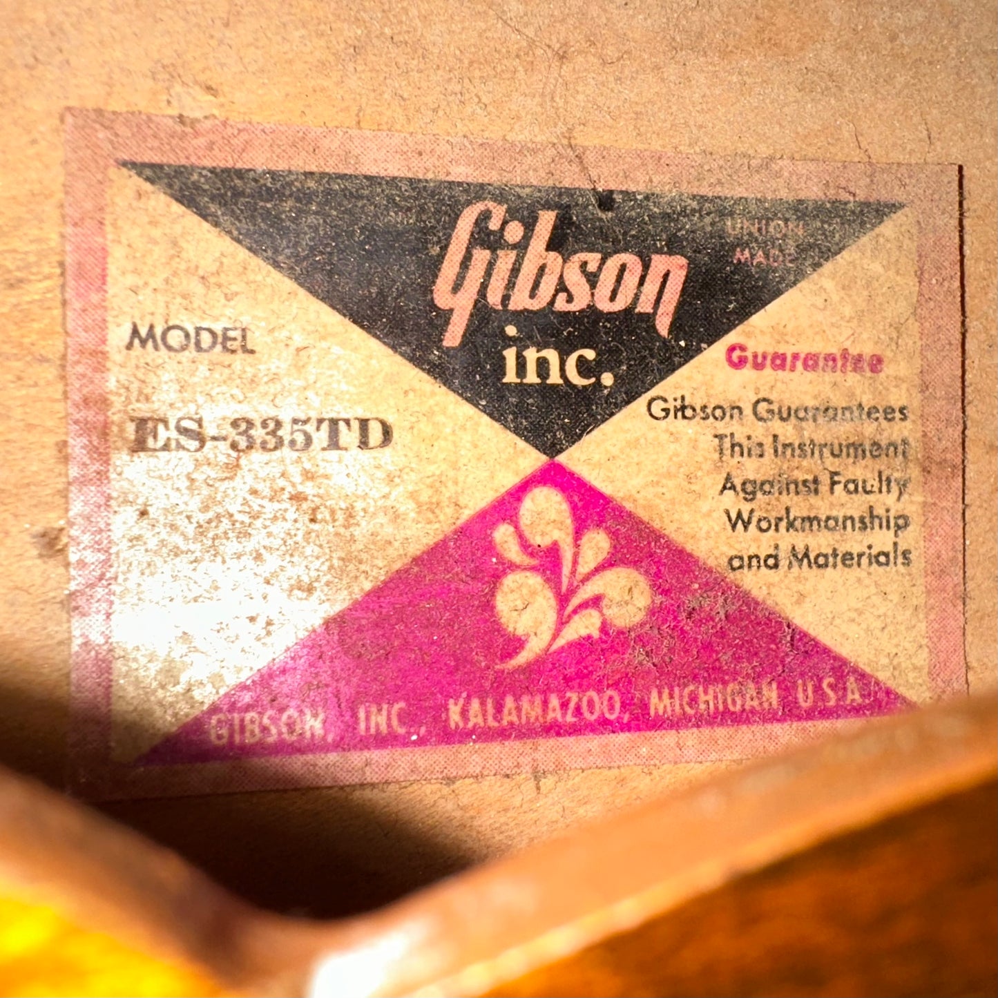 Vintage 1970's Gibson ES-335 - Walnut W/Original Case!